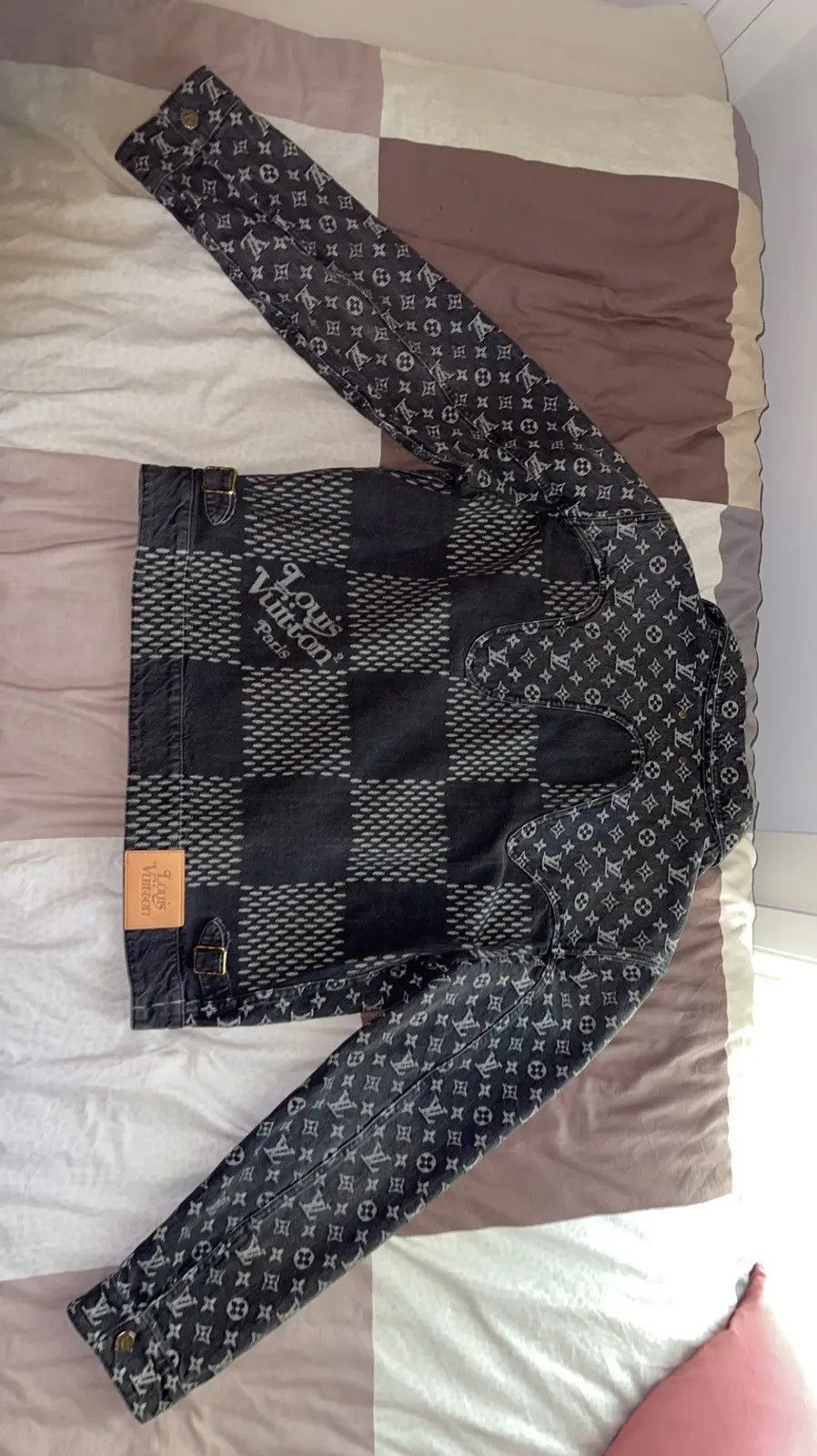 Louis Vuitton × Nigo Louis Vuitton x Nigo Denim Jacket Size US L / EU 52-54 / 3 - 4 Thumbnail