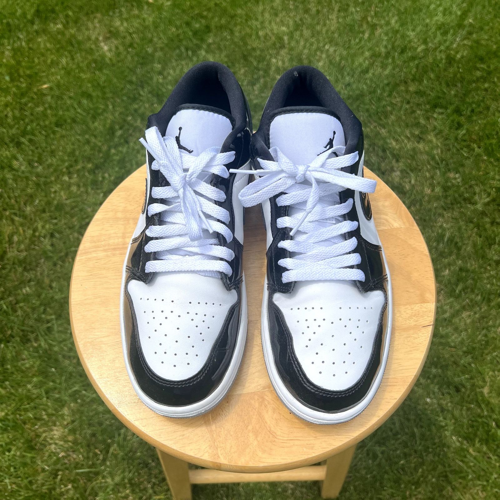 Jordan Brand × Nike Nike Air Jordan 1 Low SE Concord Men's Sneakers - Size 10 Size US 9 / IT 39 - 4 Thumbnail