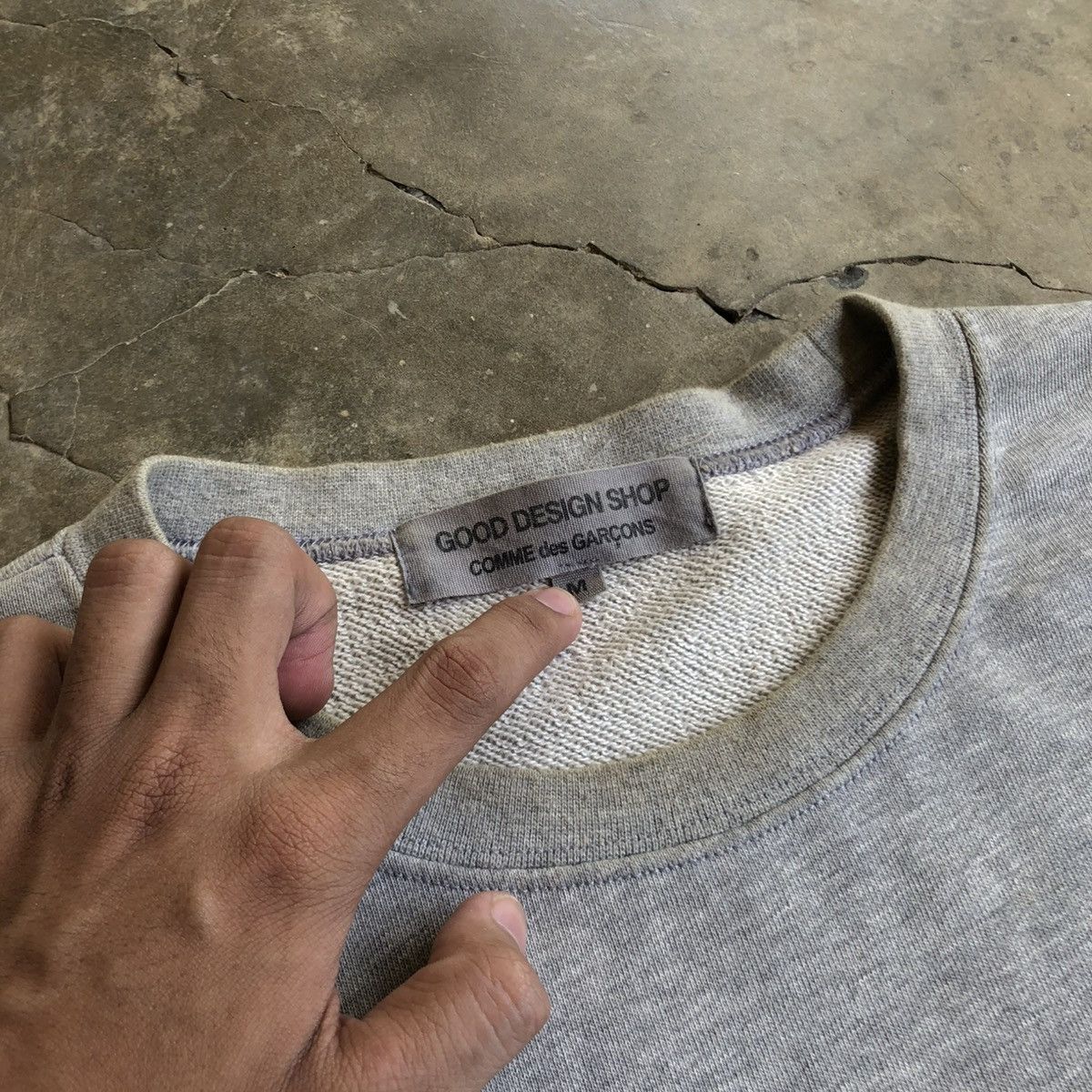 CDG by Comme des Garcons Vintage Comme des Garcons Good Design Shop CDG Crewneck Grey Size US XL / EU 56 / 4 - 9 Thumbnail