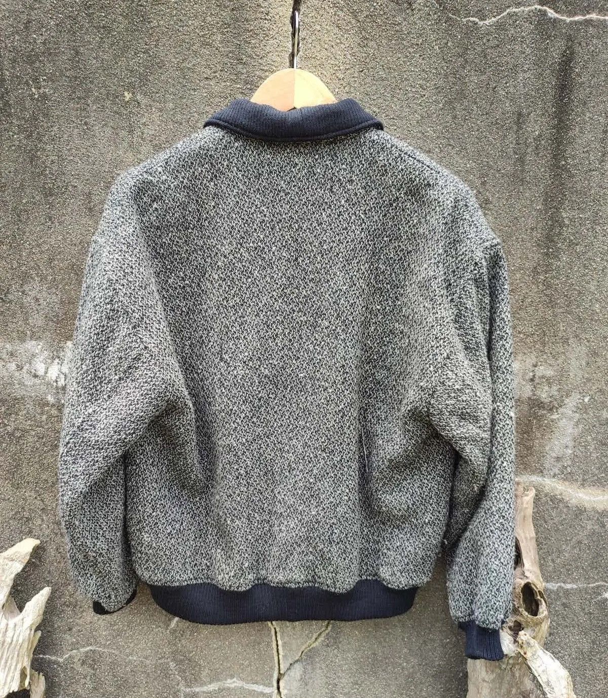 Japanese Brand NEJUIN Wool Blend Cropped Double-Breasted Bomber Jacket Size US M / EU 48-50 / 2 - 4 Thumbnail