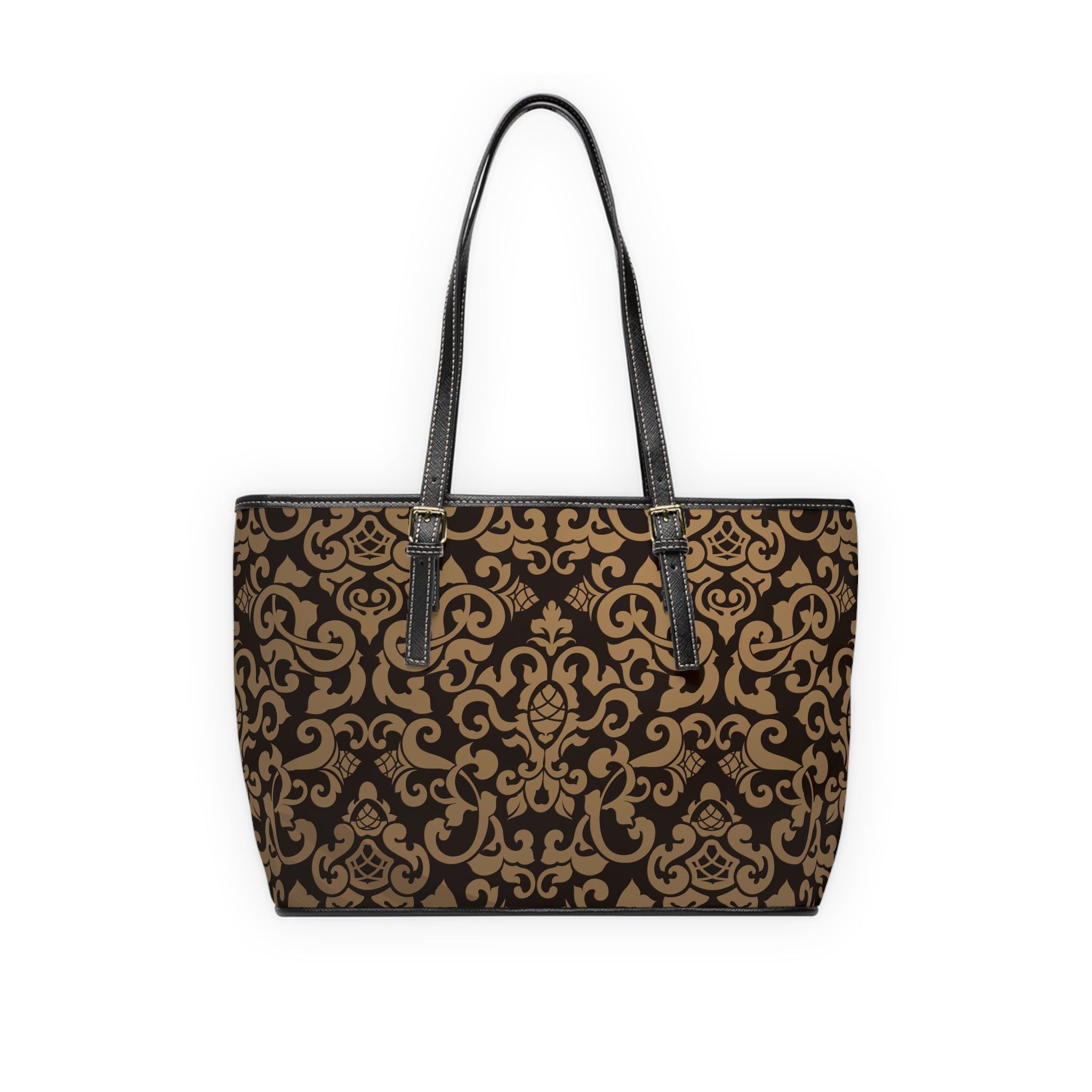 The Unbranded Brand Victorian Design PU Leather Shoulder Bag Size ONE SIZE - 3 Thumbnail