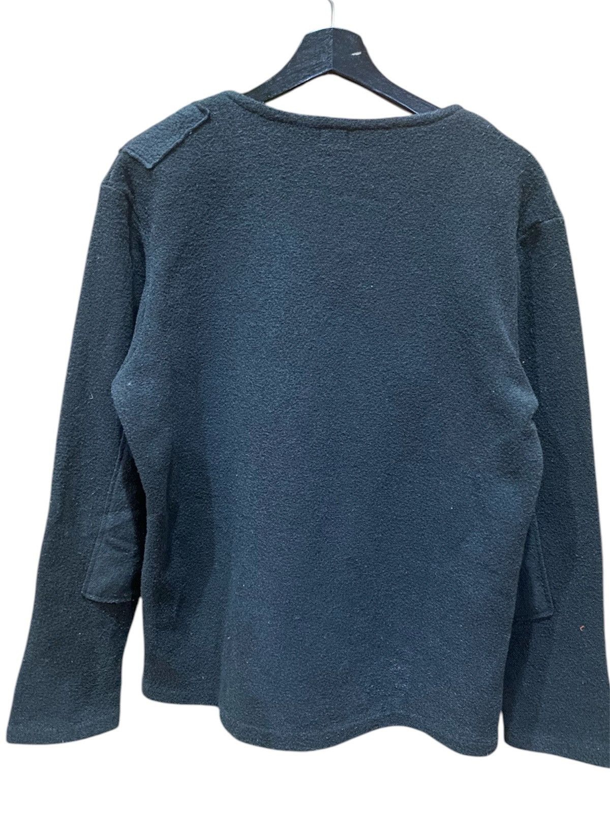 Yohji Yamamoto A.A.R Yohji Yamamoto Dark Grey Fleece Pullover Avant-Garde Size US S / EU 44-46 / 1 - 2 Thumbnail