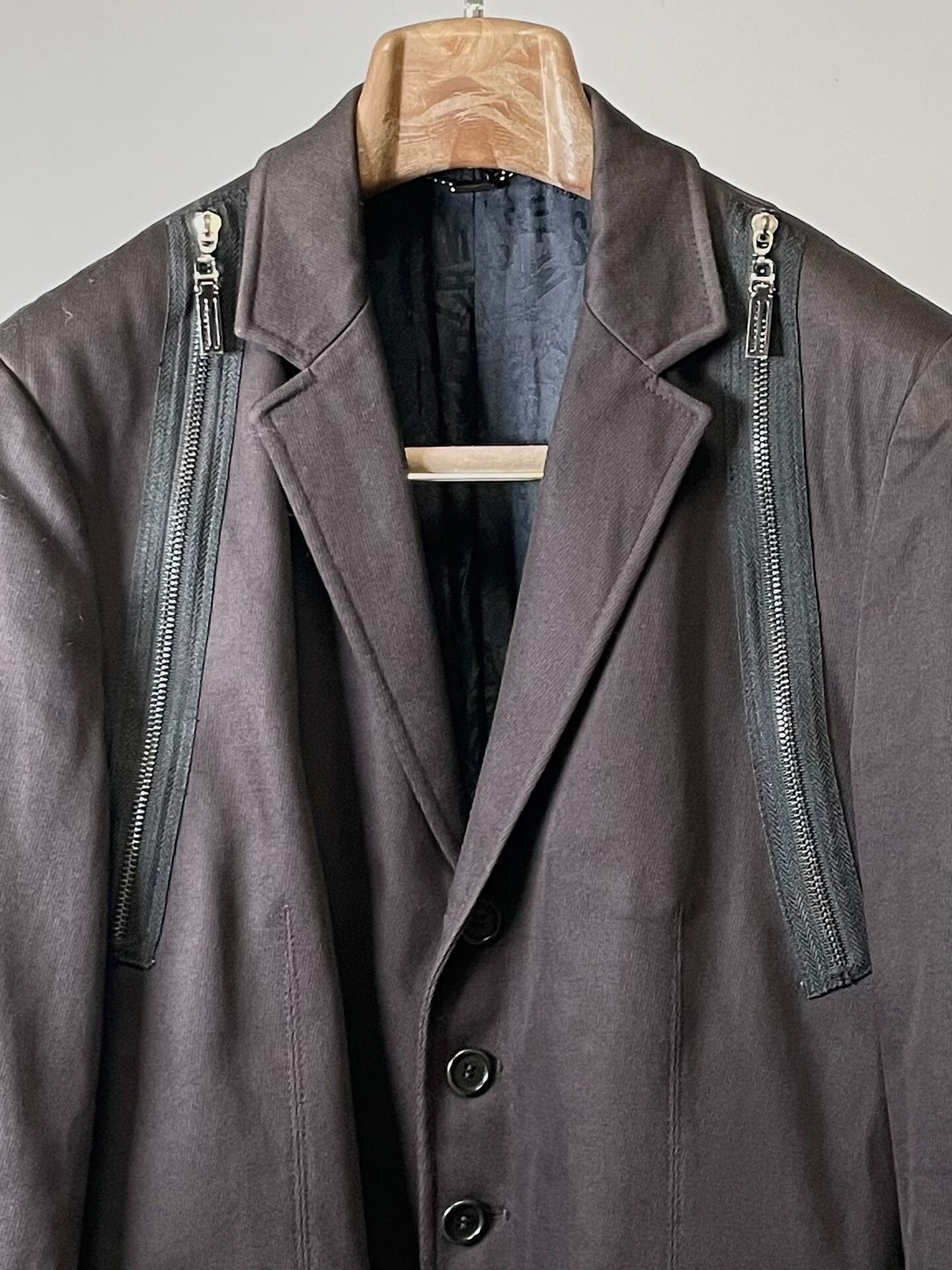 Dirk Bikkembergs Dirk Bikkembergs Double Zipper Suit Jacket Size US M / EU 48-50 / 2 - 1 Thumbnail