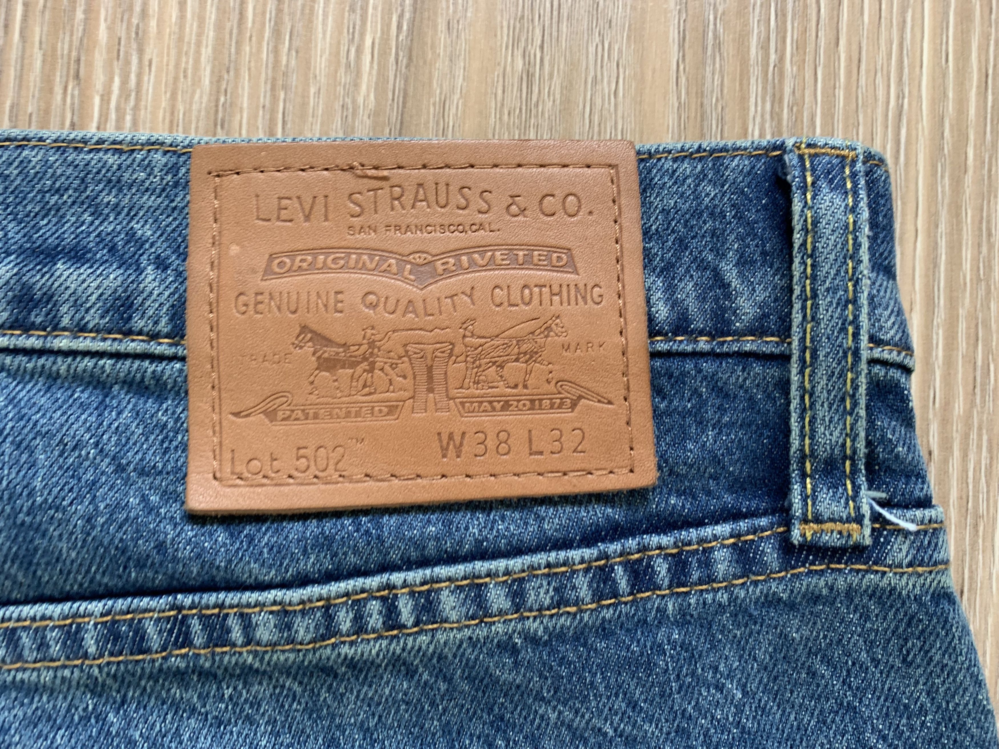 Levi's × Levi's Vintage Clothing Levi's Premium Jeans 502 Size US 38 / EU 54 - 7 Thumbnail