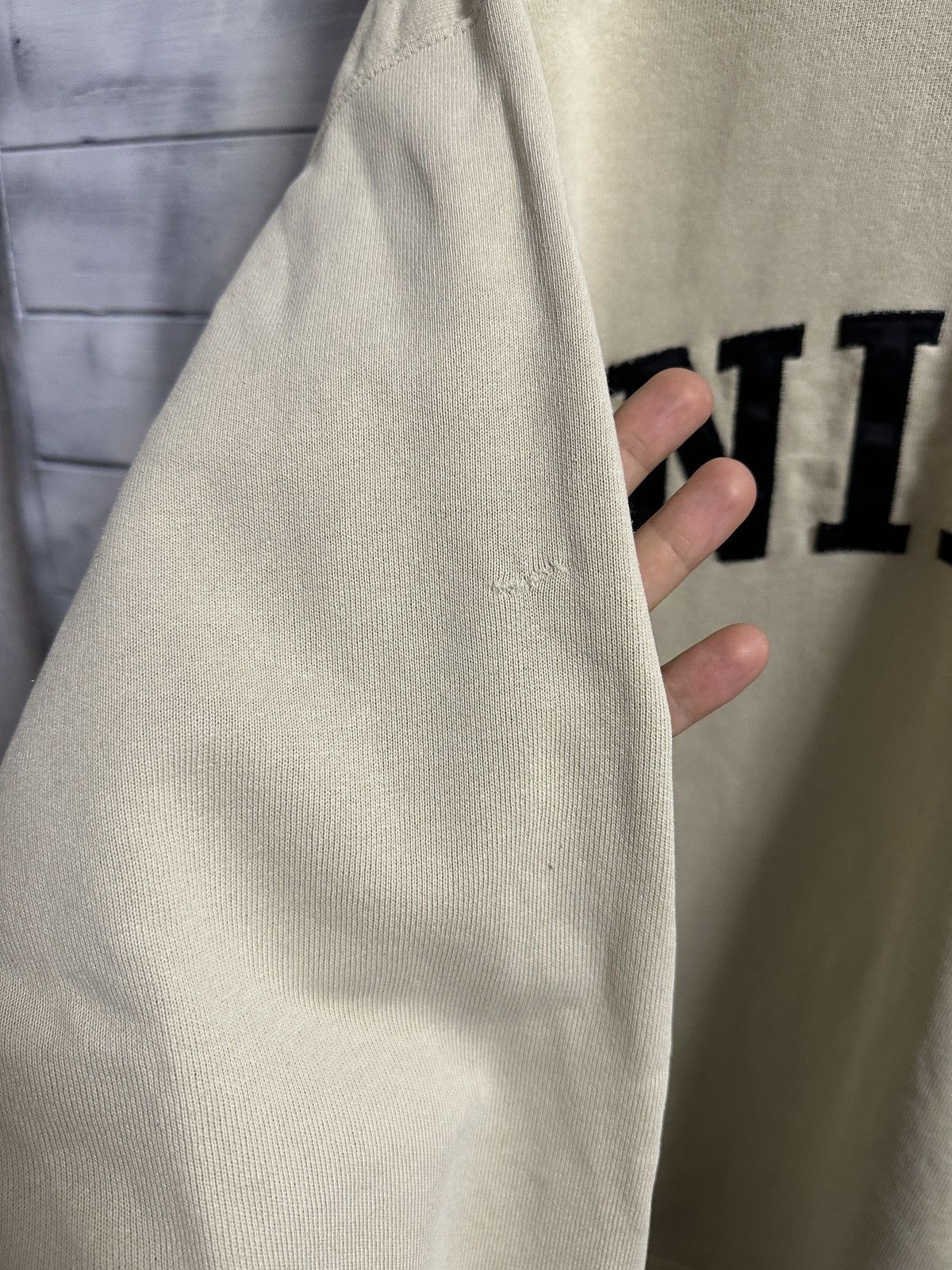 Nike × Vintage Rare Vintage Sweatshirt Nike Big Logo 90s Clothing. Size US L / EU 52-54 / 3 - 12 Thumbnail
