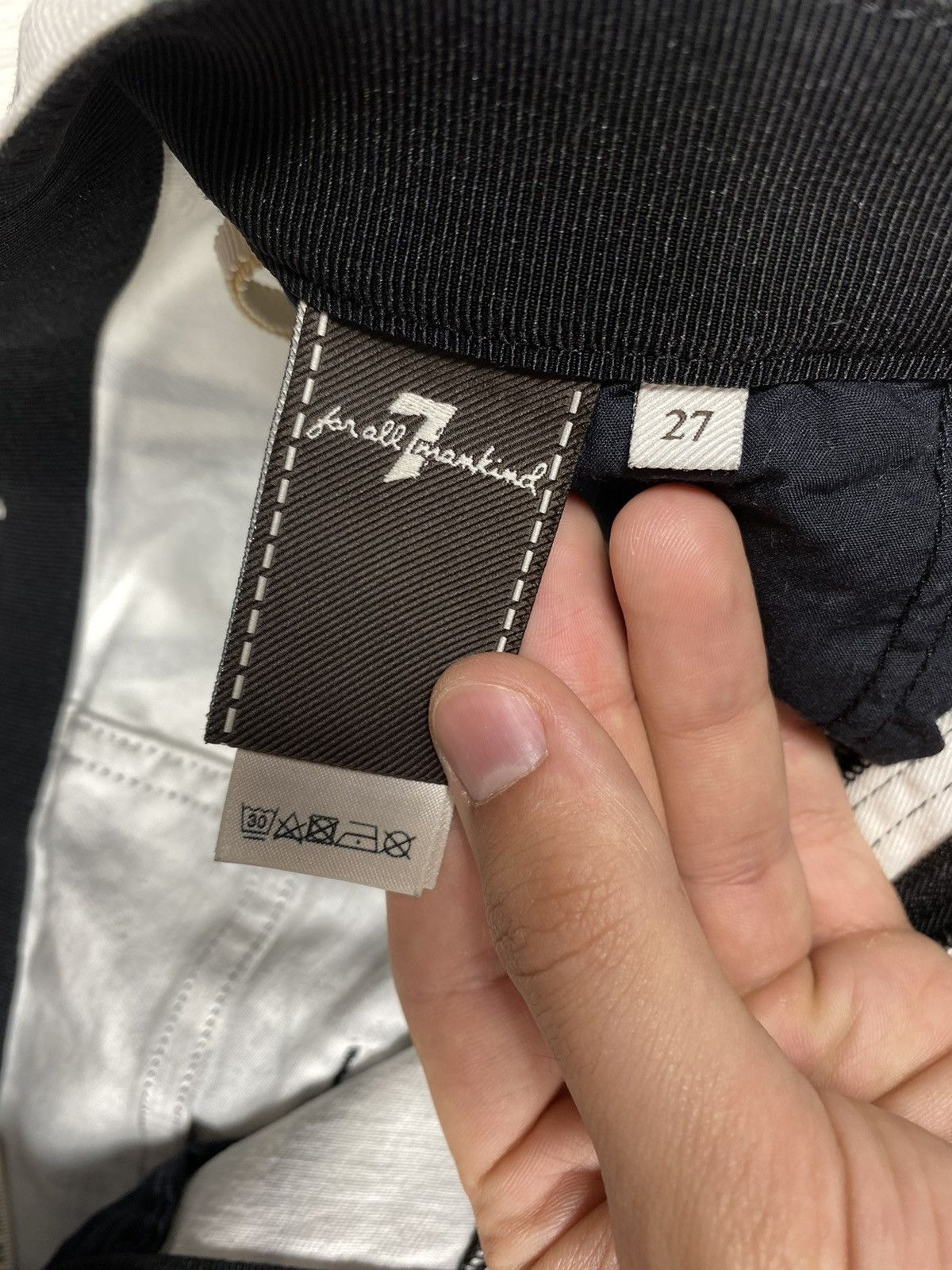 7 For All Mankind × Giambattista Valli Giambattista Valli High Waist Size 25" / US 0 / IT 36 - 7 Thumbnail