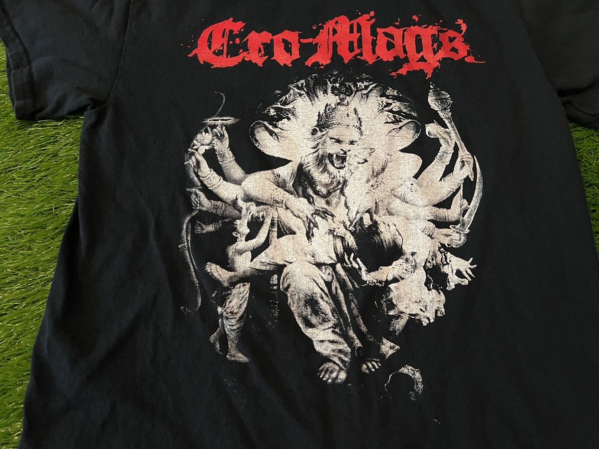 Band Tees cro mags - best wishes Down But Not Out Hardcore Merch Shirt Size US S / EU 44-46 / 1 - 2 Thumbnail