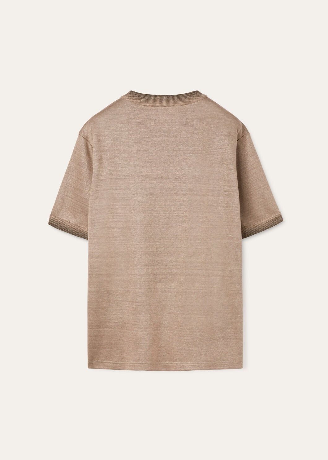 Loro Piana o1w1db10125 FAN8927 Siwo T-Shirt in Beige Size US L / EU 52-54 / 3 - 6 Thumbnail