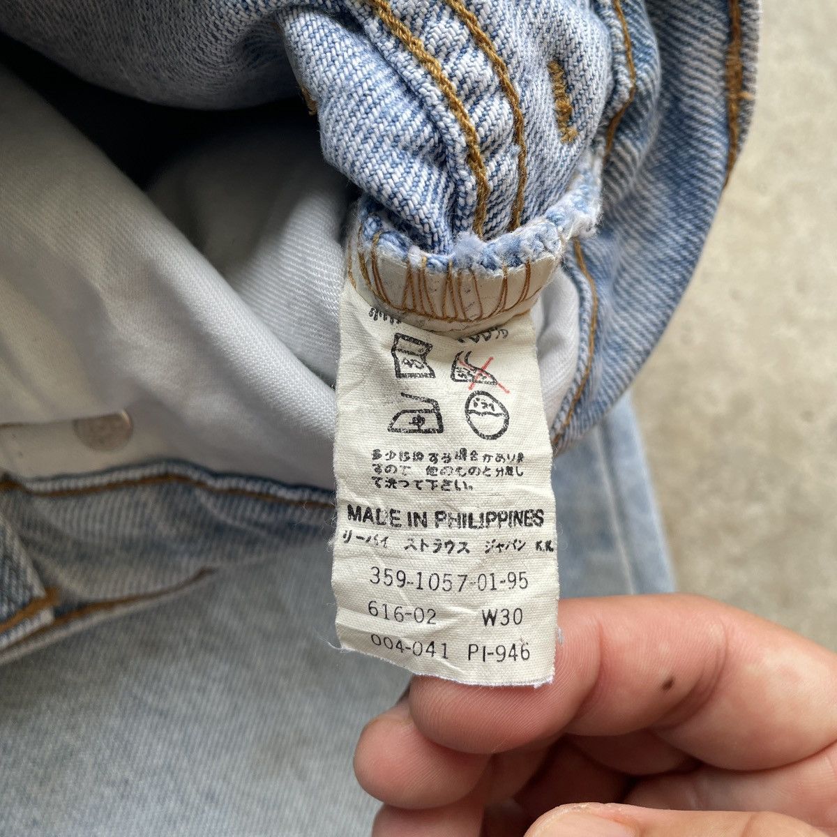 Levi's W29x31.5 Vintage Levi’s Faded Wash Jeans Skinny Denim Pants Size US 29 - 8 Thumbnail