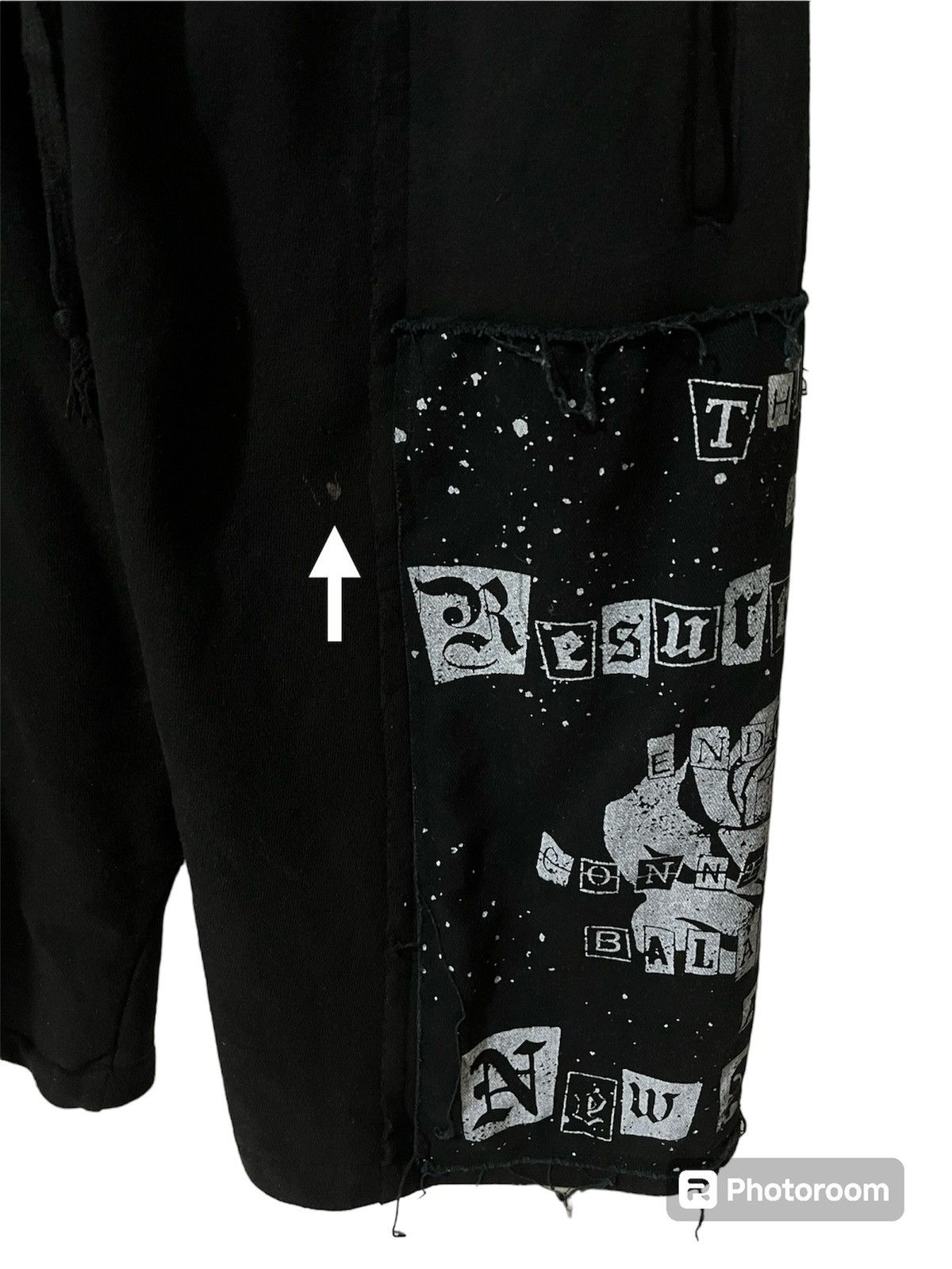 KMRii Danke Schon Drop Crotch Sweat Short Pants Size US 36 / EU 52 - 14 Thumbnail