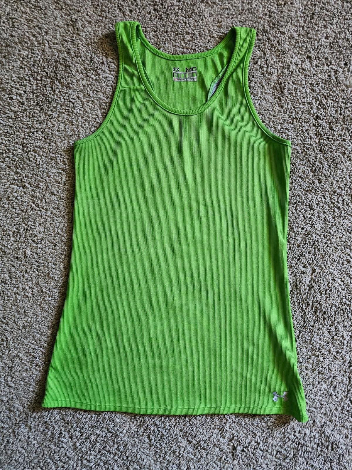 Under Armour UNDER ARMOUR Heatgear Pullover Fitted Round Neck Tank Top MD Size M / US 6-8 / IT 42-44 - 1 Thumbnail