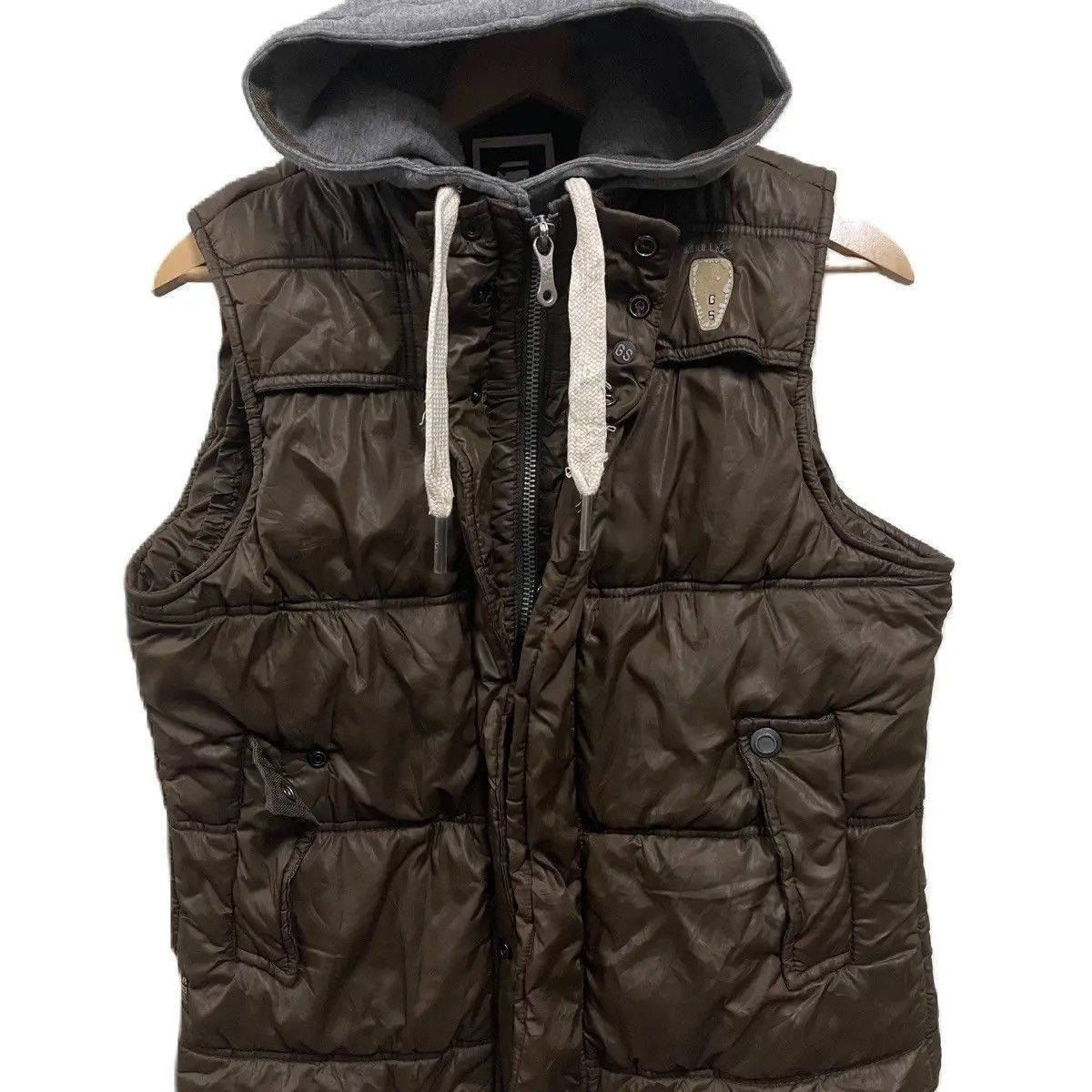 G-Star Gstar Raw vest puffer with hoodie Size US M / EU 48-50 / 2 - 3 Thumbnail