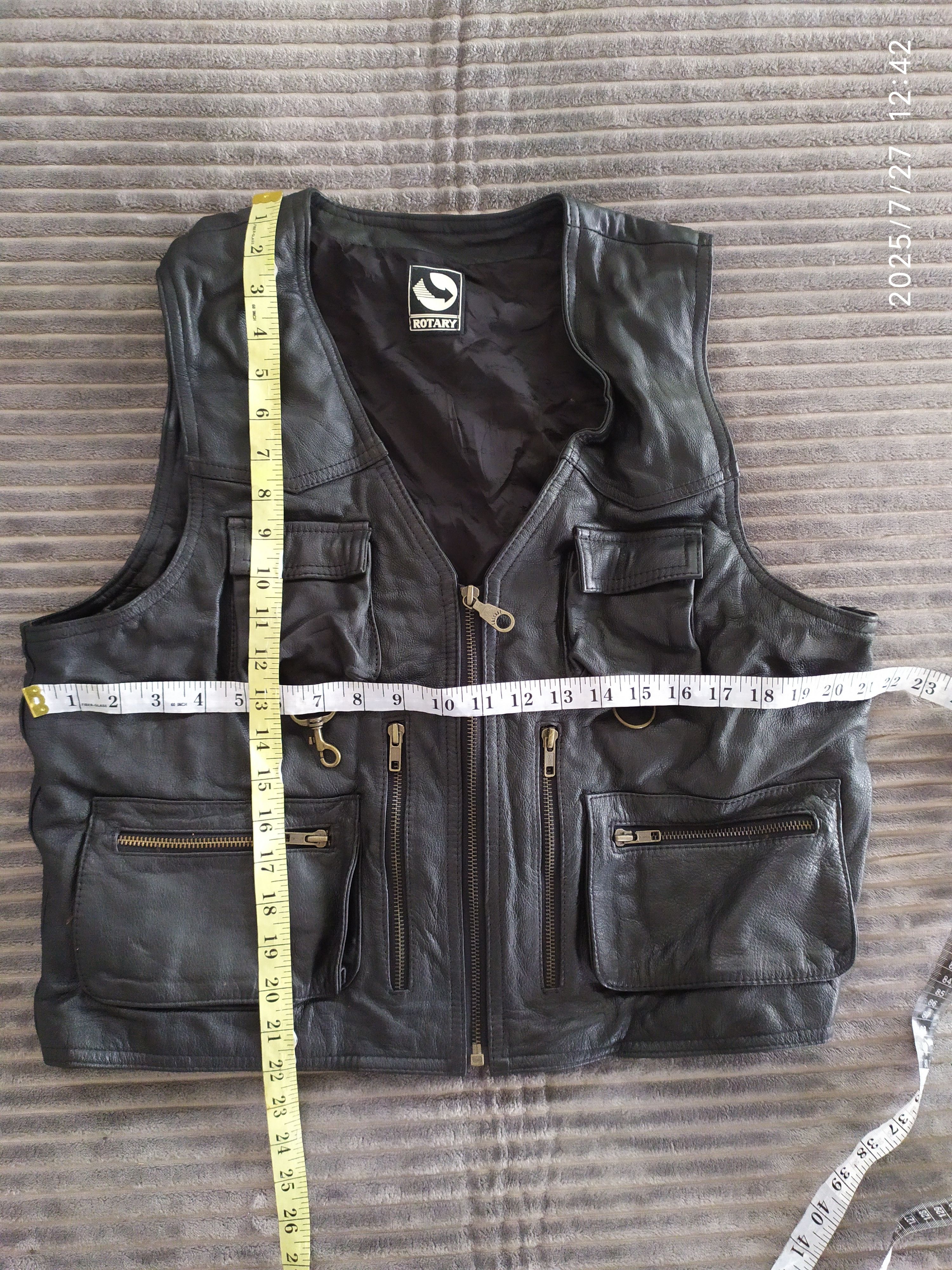 Japanese Brand Vintage Leather Vest Size US M / EU 48-50 / 2 - 6 Thumbnail