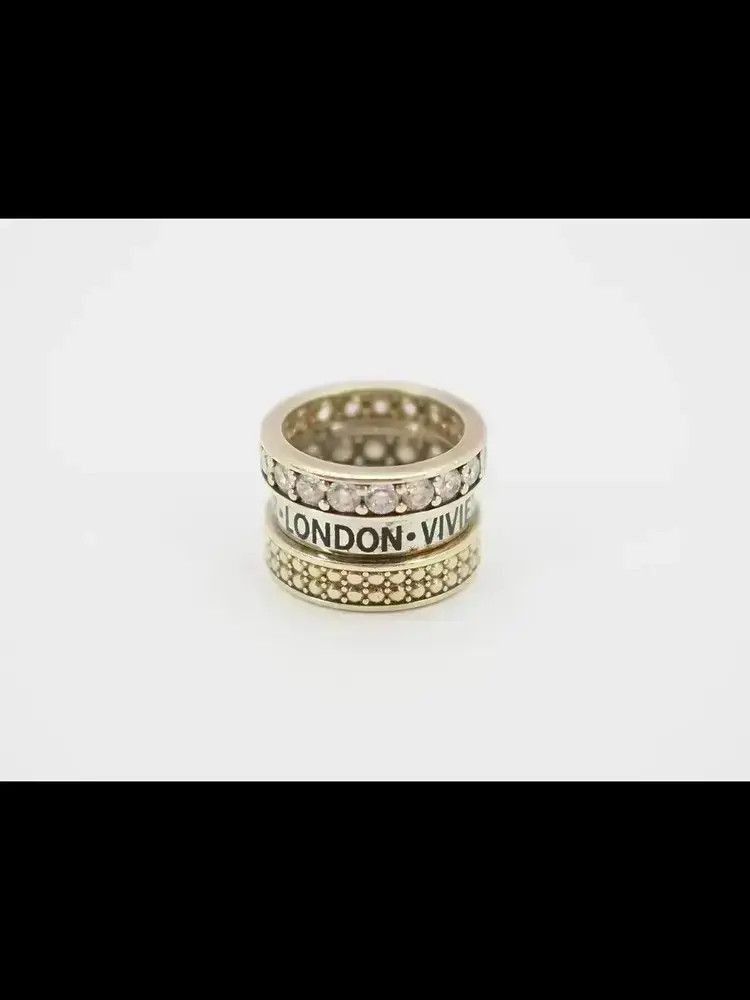 Vivienne Westwood Vivienne Westwood 925 silver zircon Kentish Ring-2505 Size ONE SIZE - 1 Thumbnail