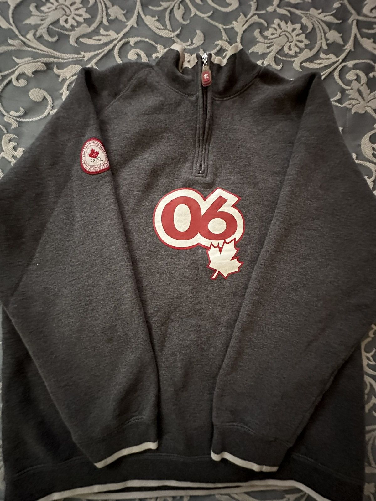 USA Olympics Vintage Canadian Olympic Team Sweater 2006 Size US L / EU 52-54 / 3 - 1 Thumbnail