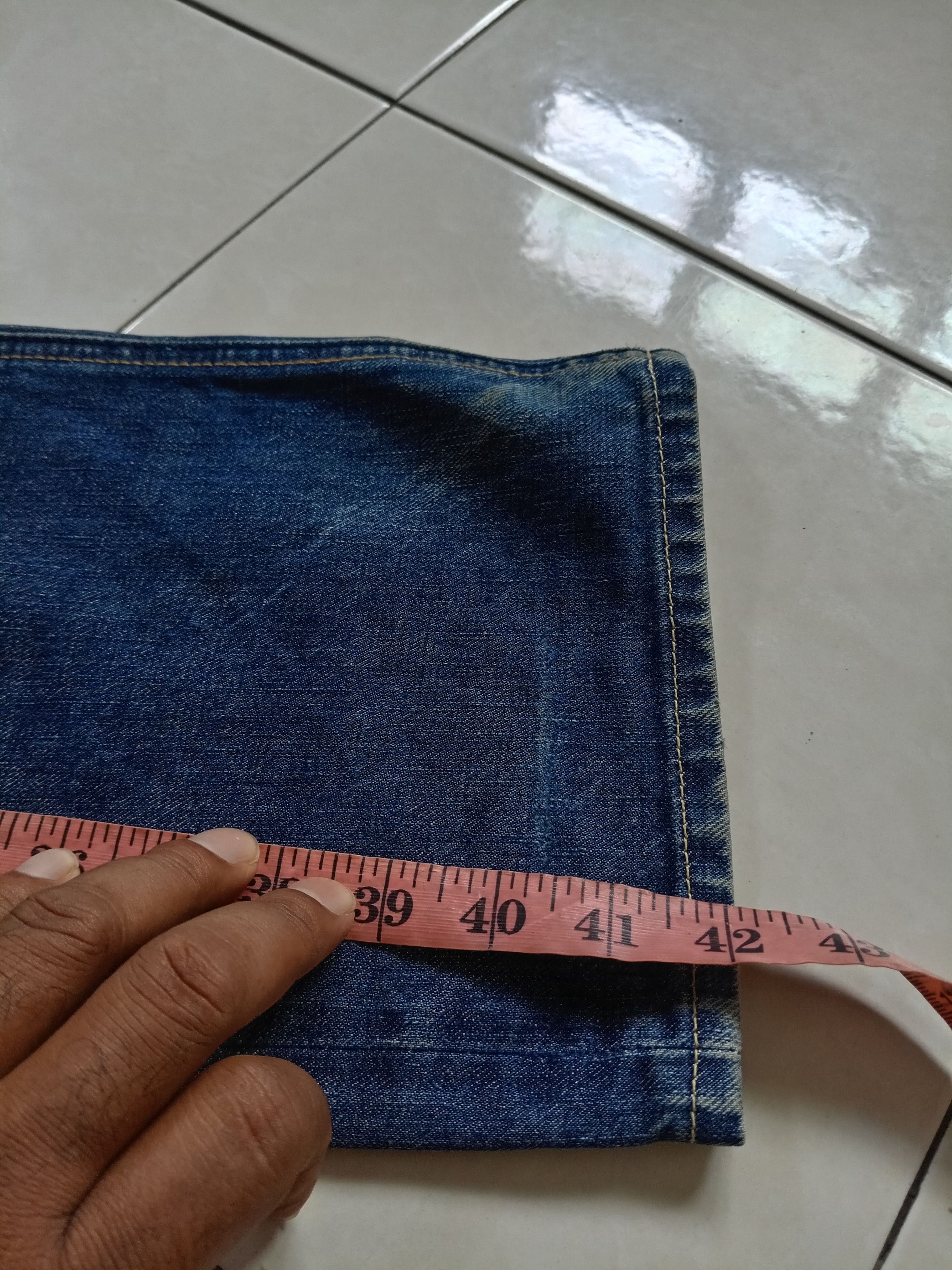 Sugar Cane Vintage sugar cane jeans distressed rare Size US 31 - 7 Thumbnail