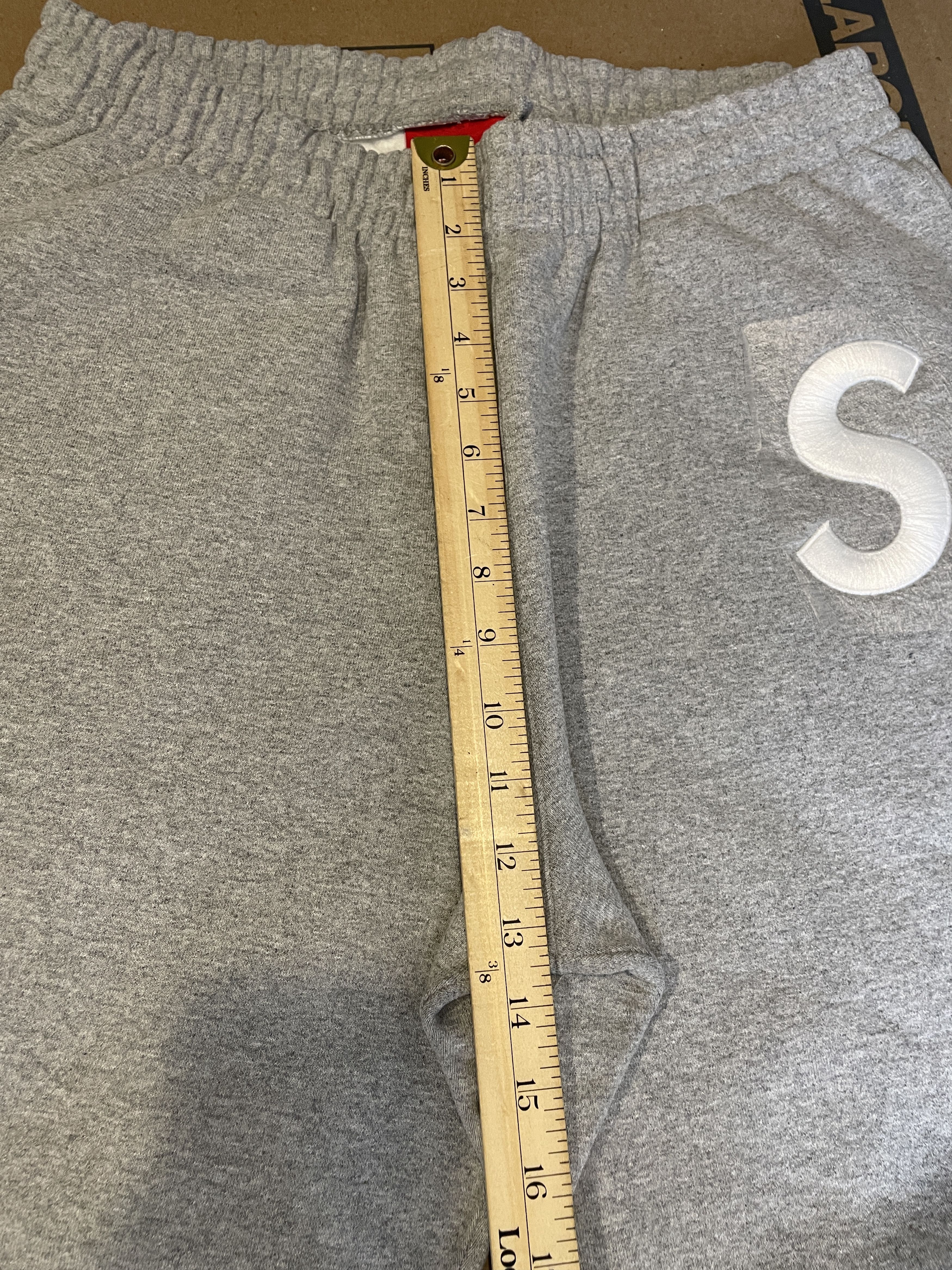 Supreme S LOGO SWEATPANTS MEDIUM Size US 32 / EU 48 - 9 Thumbnail