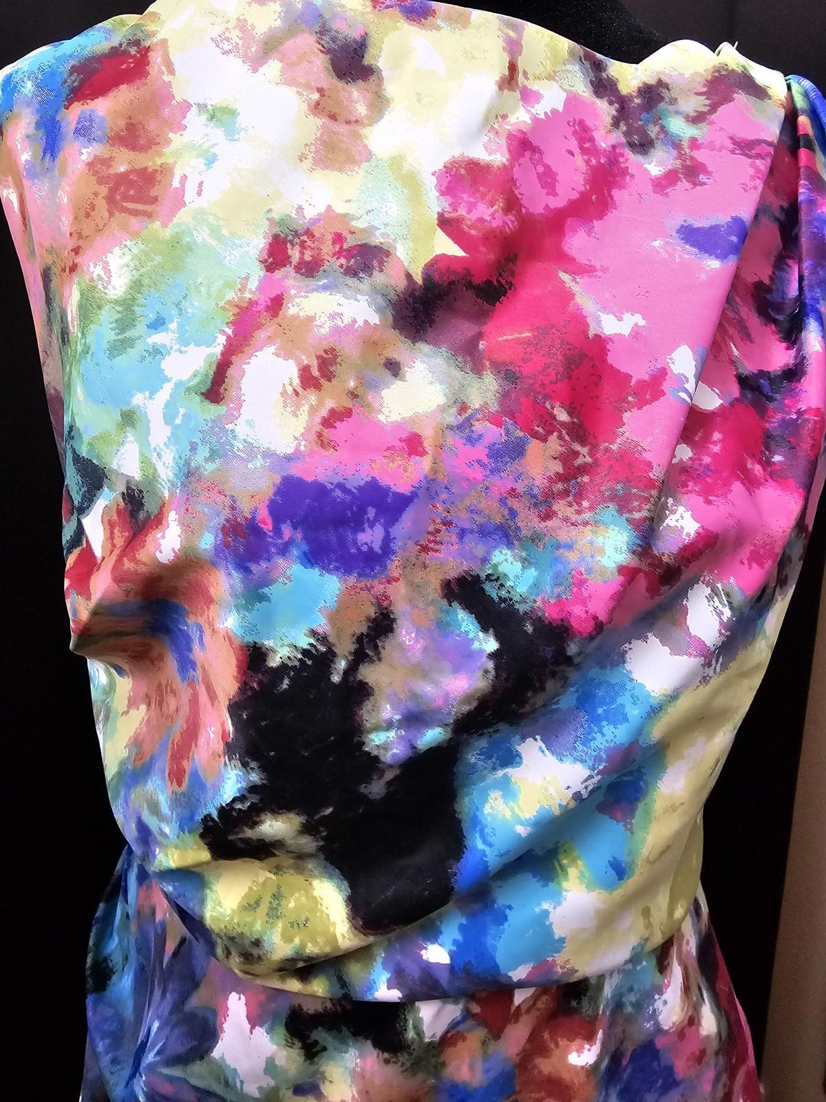 Unknown London Suzi Chin for Maggy Boutique Dress Multicolor Womens Size 10 Size L / US 10 / IT 46 - 3 Thumbnail