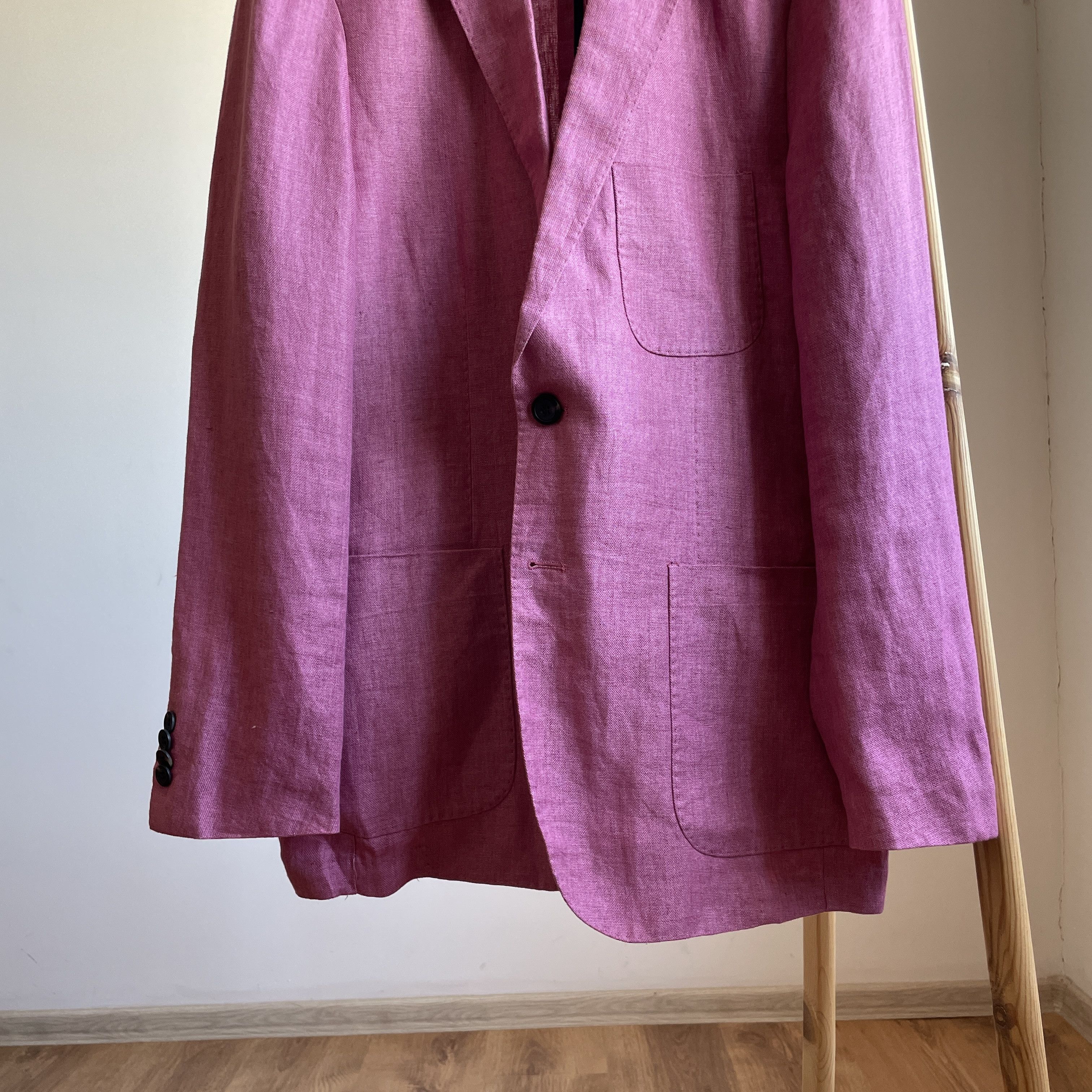 Peter Millar Peter Millar Pure Linen Unlined Blazer Size M Size 42R - 5 Thumbnail