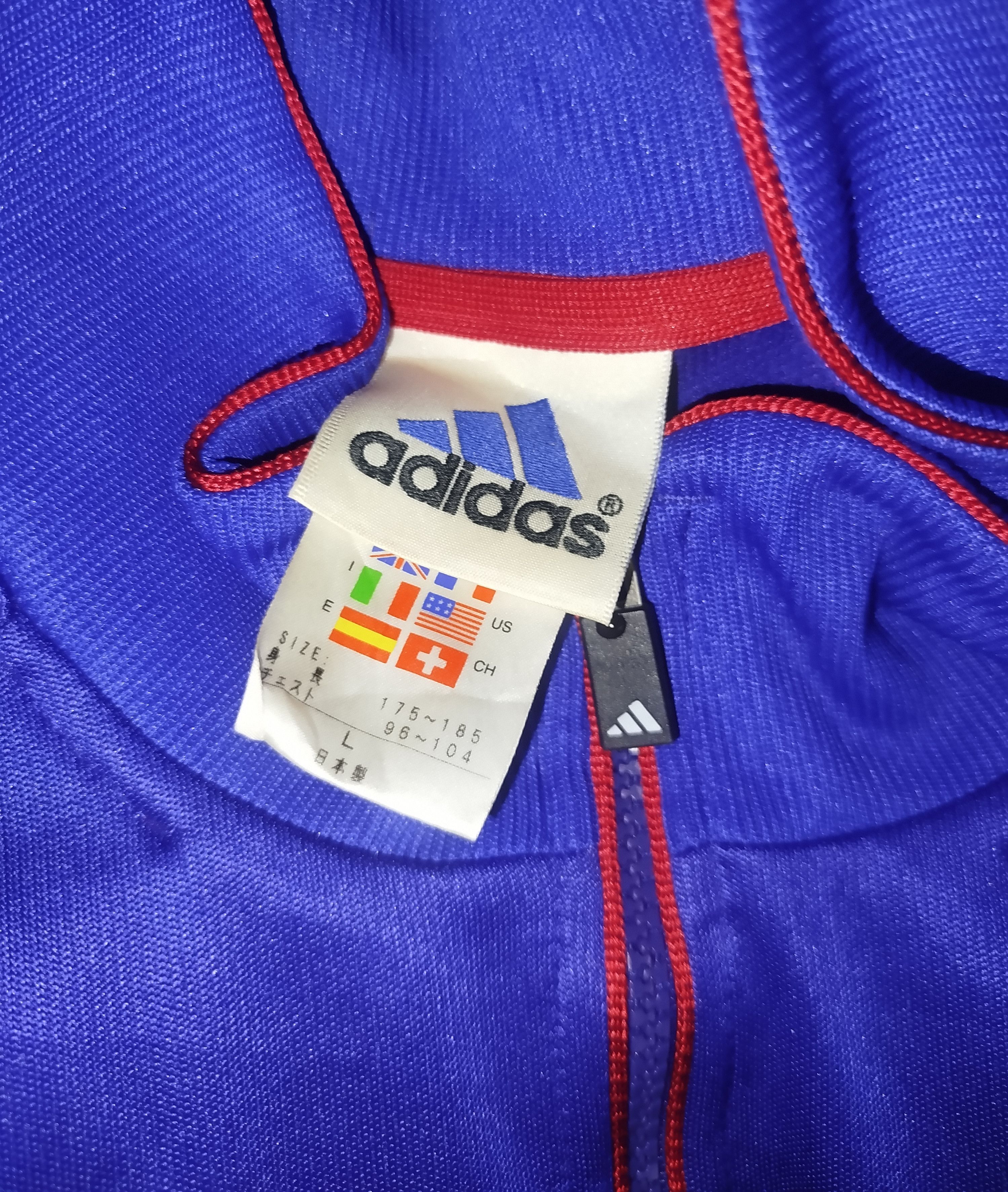 Adidas Vintage tracktop adidas japan JFA jacket 90s 00s Size US L / EU 52-54 / 3 - 5 Thumbnail