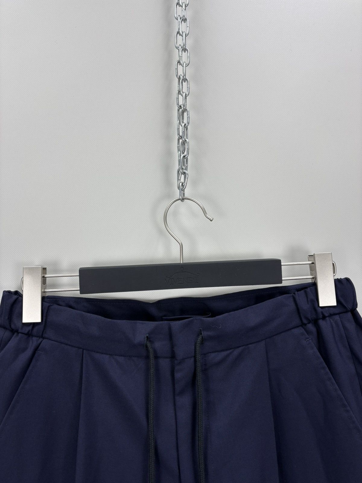 Suitsupply Mens wool pants Suitsupply Ames Pleat ES Size 48 Color Blue Size US 33 - 4 Thumbnail