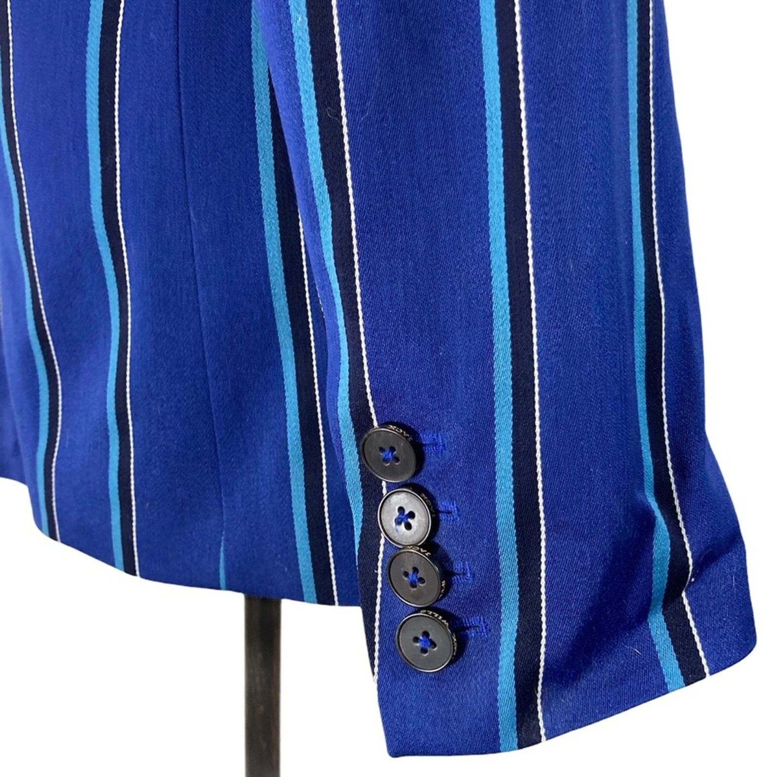 Jack Wills Jack Wills Ordway blue striped boating blazer unisex jacket Size M / US 6-8 / IT 42-44 - 5 Thumbnail