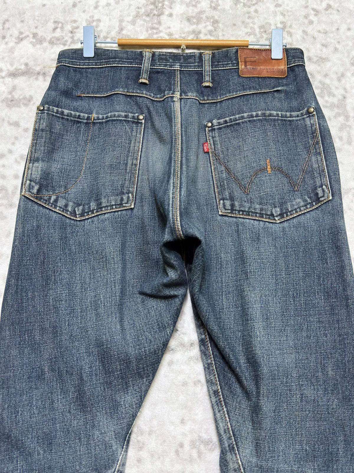 Edwin Vintage Edwin E-Function J-Cut Twisted Leg Jeans Size US 30 / EU 46 - 8 Thumbnail