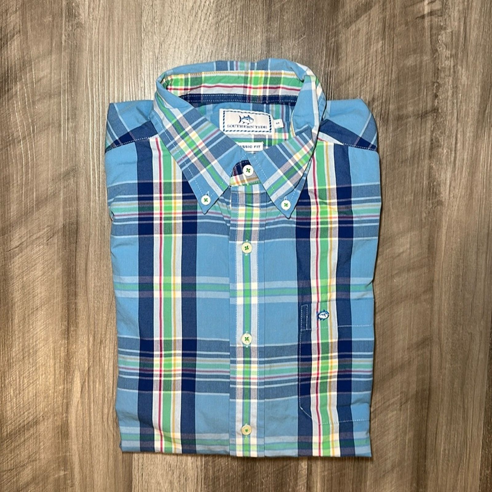 Southern Tide Southern Tide Classic Fit Long Sleeve Button Down - Medium Size US M / EU 48-50 / 2 - 1 Thumbnail