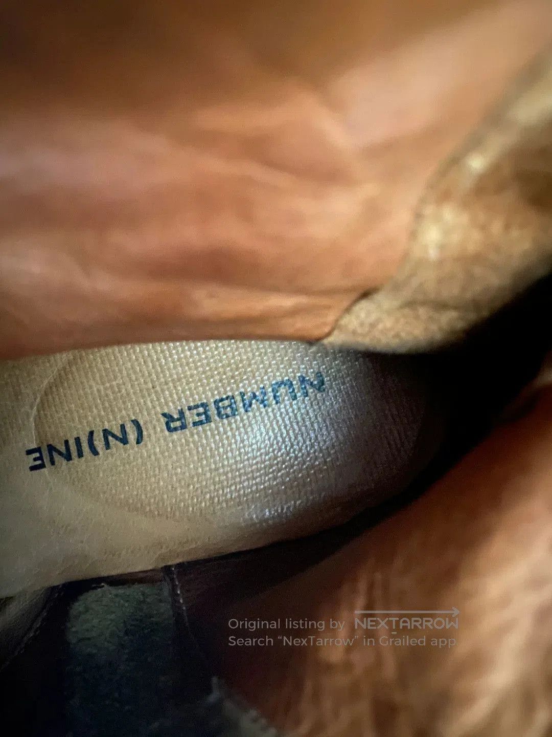 Number (N)ine Number (N)ine AW08 Leather Military Boots. Size US 9 / EU 42 - 6 Thumbnail