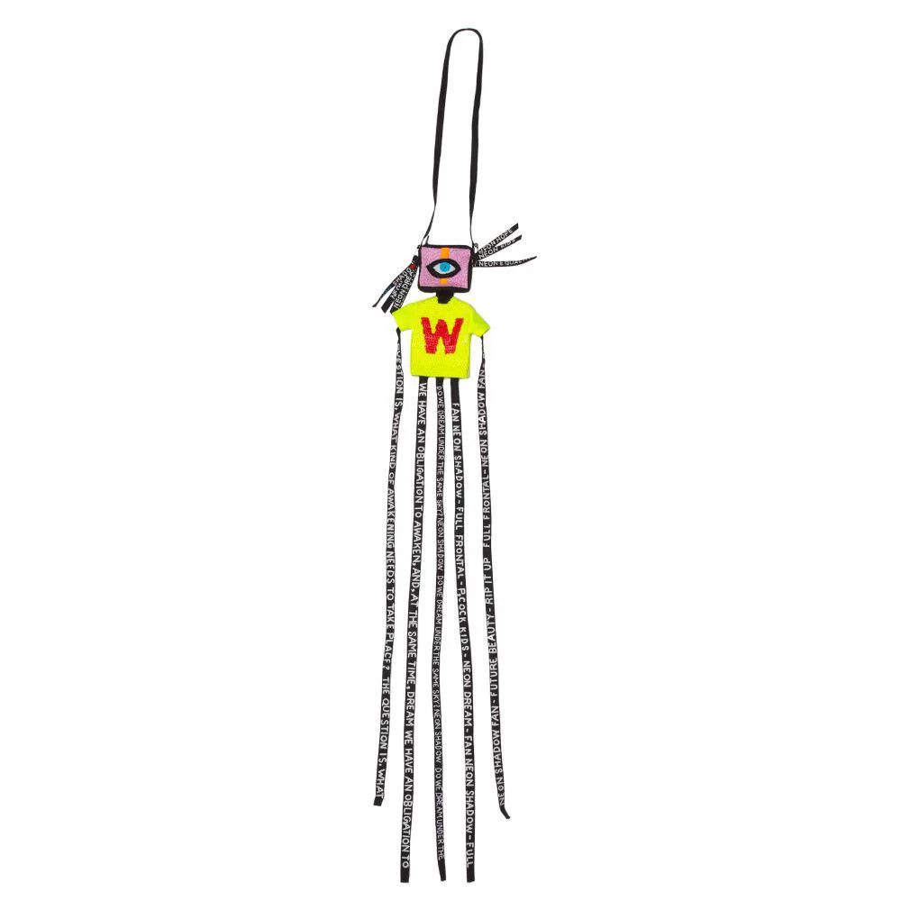 Walter Van Beirendonck Neon Shadow Cardholder Doll Size ONE SIZE - 2 Thumbnail