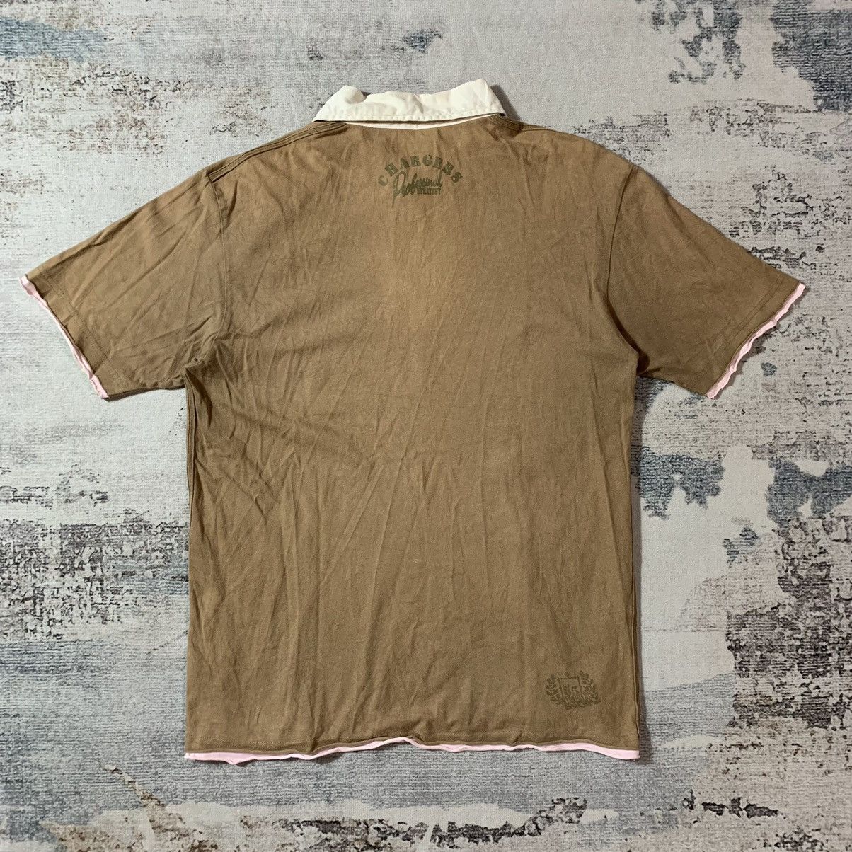 20471120 2000s Double Layers Poem Polo Tshirt Size US L / EU 52-54 / 3 - 2 Thumbnail