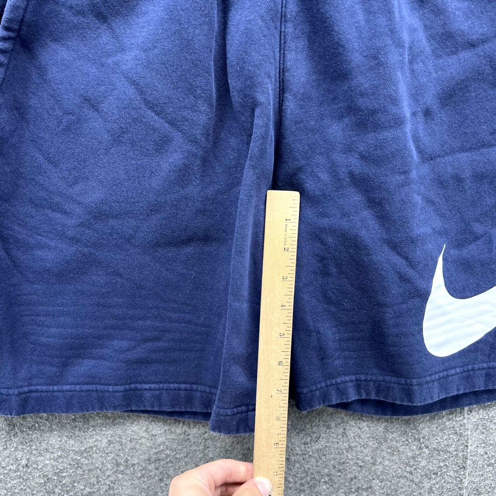 Nike Nike Sweat Shorts Mens Small Blue Swoosh Logo Athletic 7 Inseam BV2721-410 Size US 29 - 6 Thumbnail