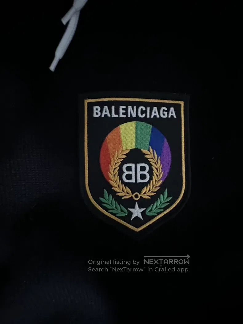 Balenciaga Balenciaga Rainbow medal wheat ear BB sweater hoodie faux Size US S / EU 44-46 / 1 - 4 Thumbnail