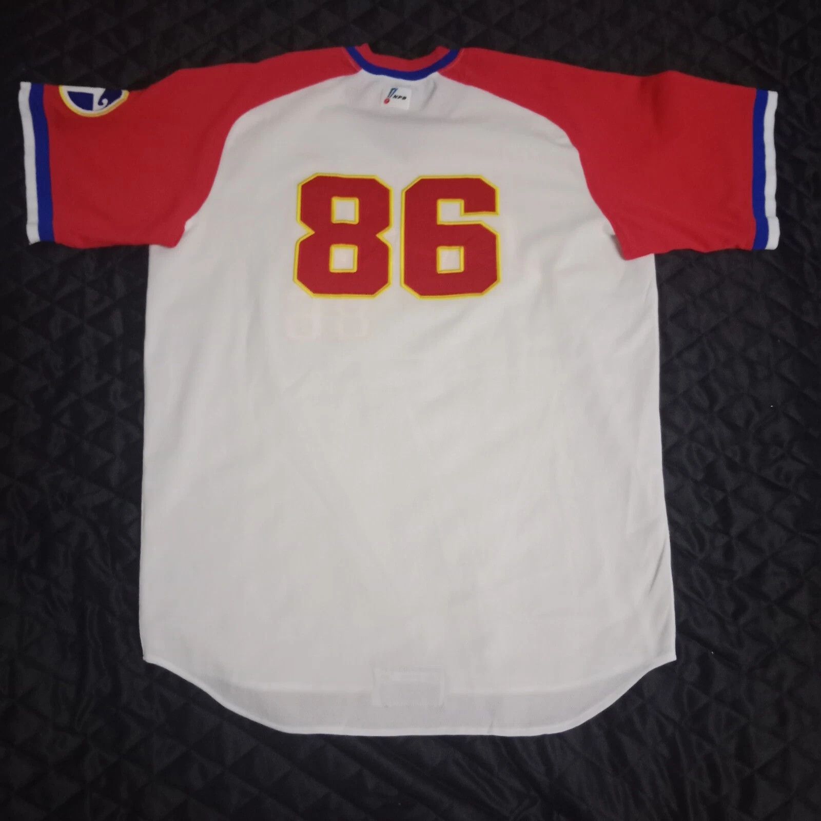 Nike Seibu Lions Tetsuya Shiozaki Game Worn Baseball Jersey Size US XL / EU 56 / 4 - 6 Thumbnail