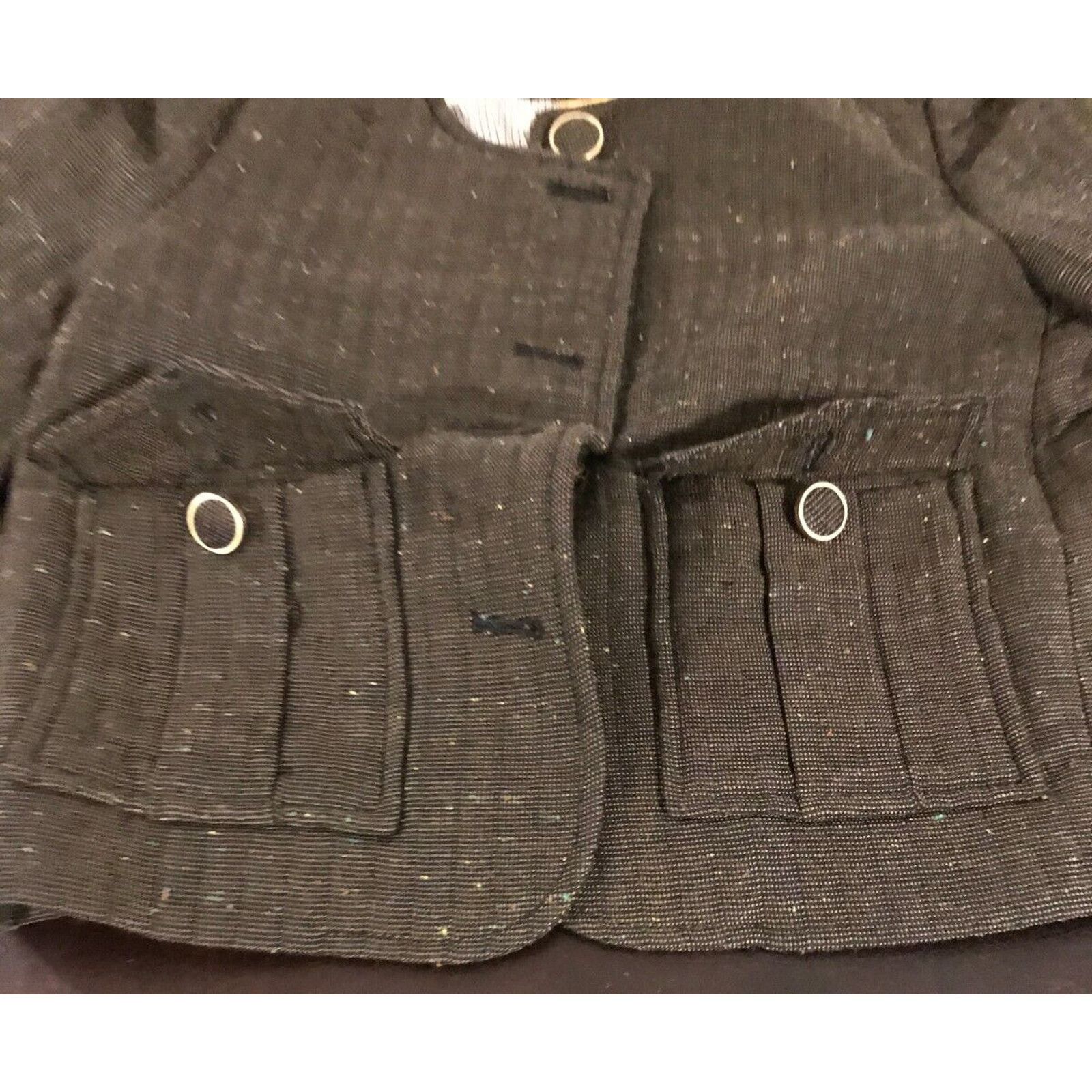 Anthropologie Anthropologie Cartonnier Brigade Brown Tweed Blazer - 2 NWT Size XS / US 0-2 / IT 36-38 - 12 Thumbnail