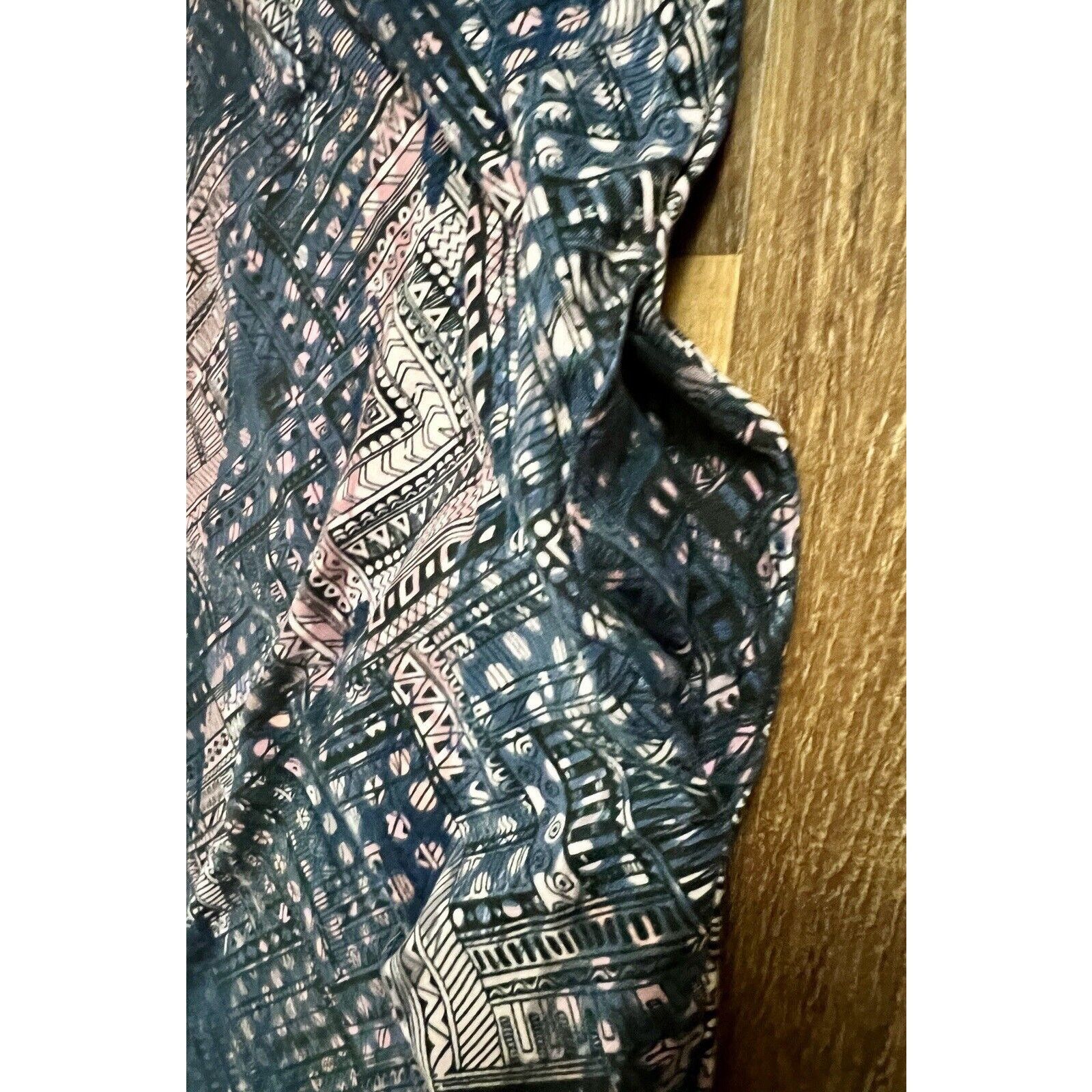 Other Kyodan Outdoor Leaf Print Mini Dress, Women's Size L Pockets Size L / US 10 / IT 46 - 6 Thumbnail