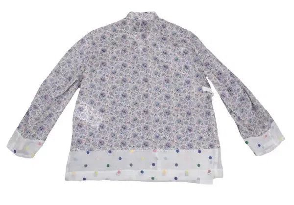Comme des Garcons Comme Des Garcons Purple Vintage Floral Chinese Top Size M / US 6-8 / IT 42-44 - 3 Thumbnail