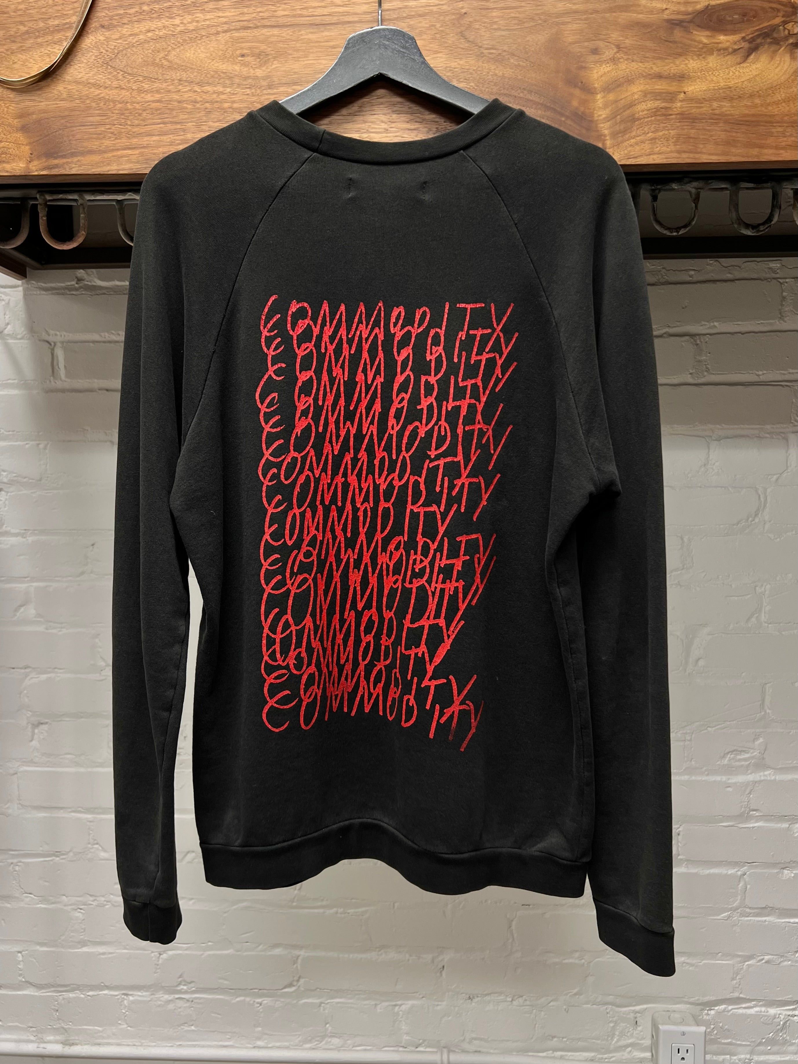 Raf Simons SS03 Raf Simons ‘Commodity’ Graphic Crewneck Size US S / EU 44-46 / 1 - 1 Thumbnail