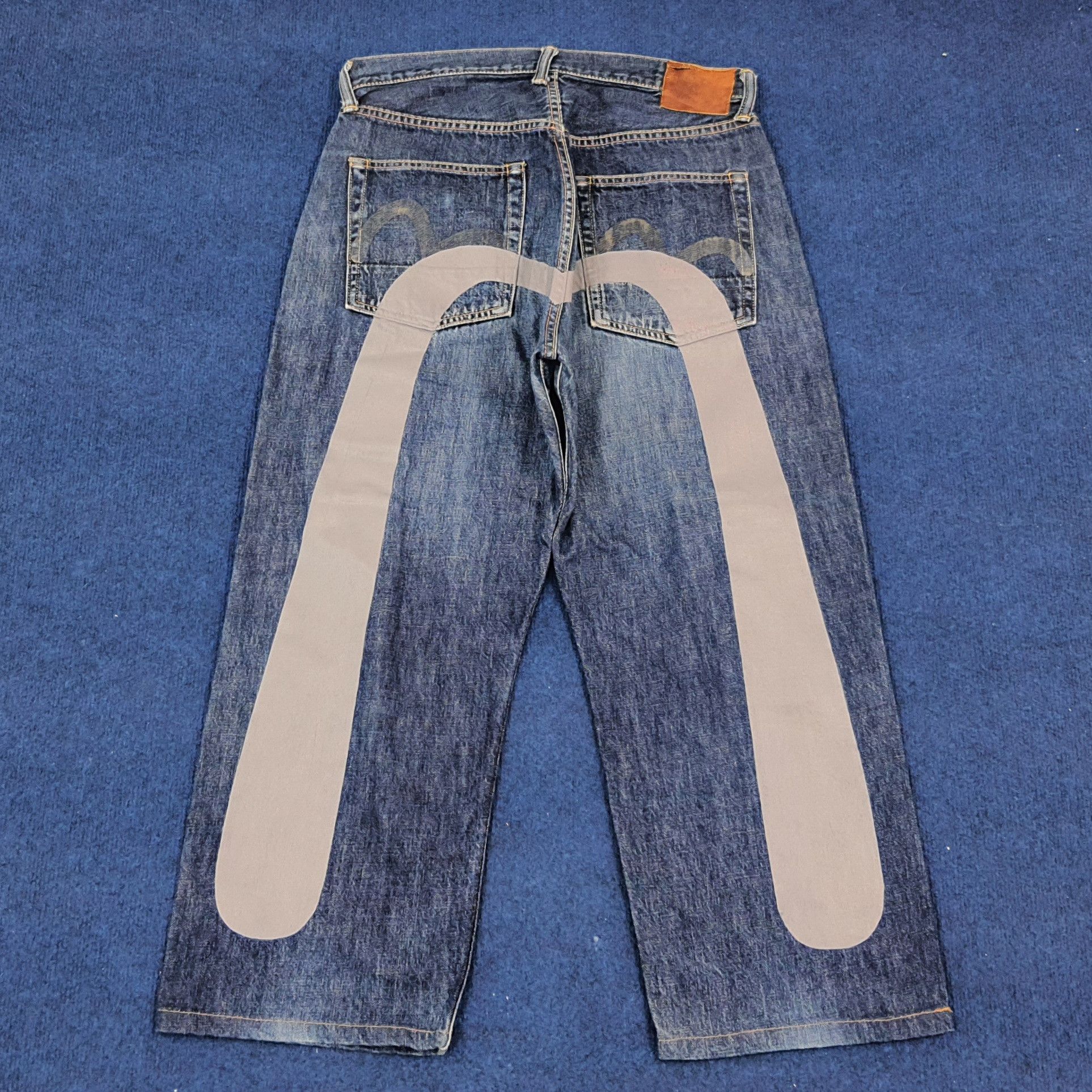 Vintage Evisu Salvadge Custom Daicock Japan Brand Jeans