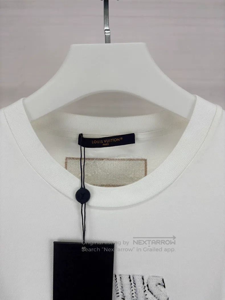 Louis Vuitton Gradient beaded short sleeve