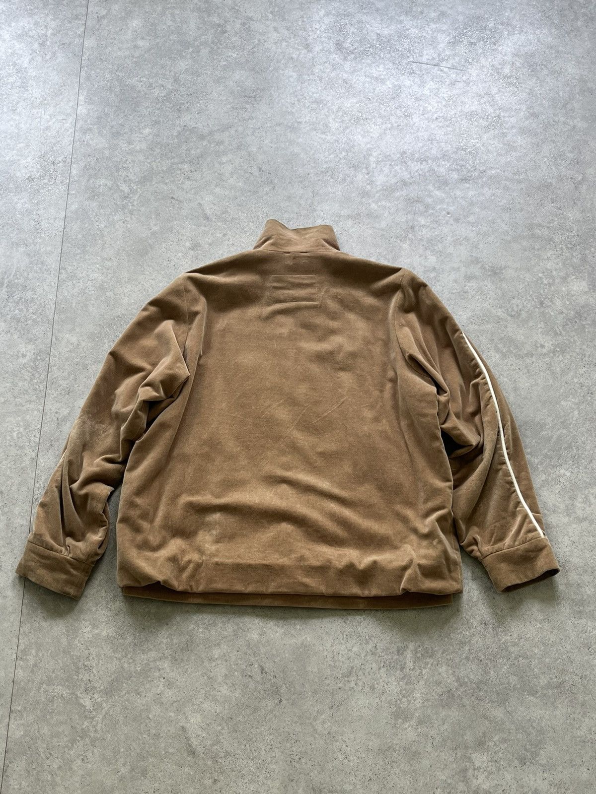 Camiel Fortgens Camiel Fortgens Tan Velvet Track Jacket Size US S / EU 44-46 / 1 - 5 Thumbnail