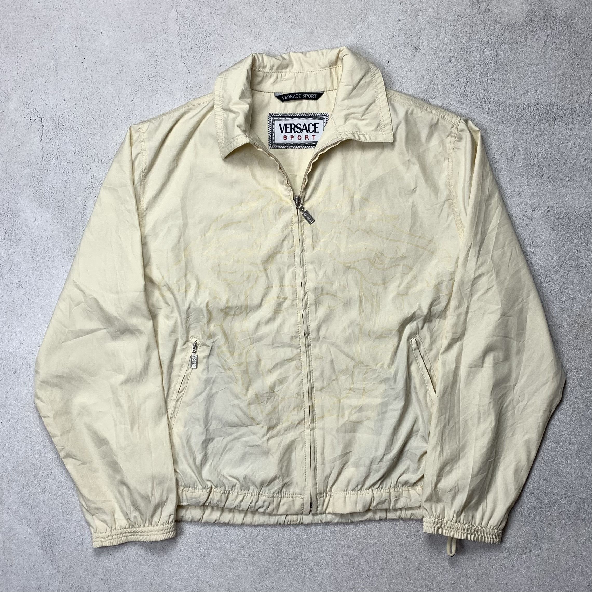 Versace 90s Versace Sport Windbreaker Jacket Size US S / EU 44-46 / 1 - 1 Thumbnail