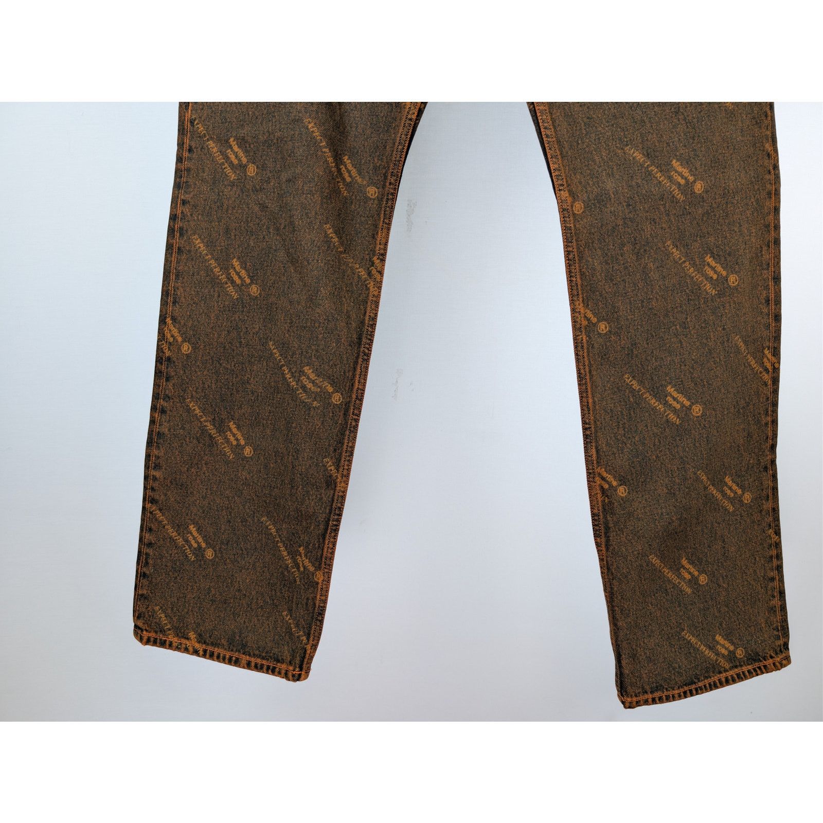 Martine Rose o1rshd1 Relaxed Fit Jean in Orange Laser Size US 32 / EU 48 - 4 Thumbnail