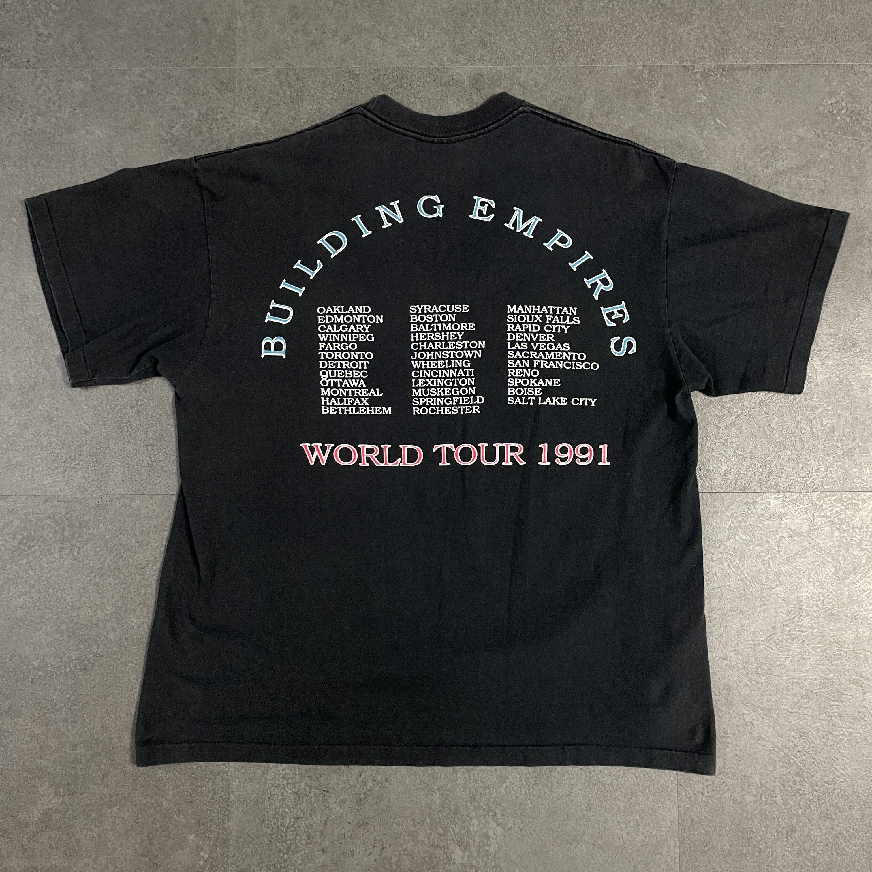 Band Tees × Vintage 1991 Queensryche 'Empire' World Tour Shirt Size US XL / EU 56 / 4 - 2 Thumbnail