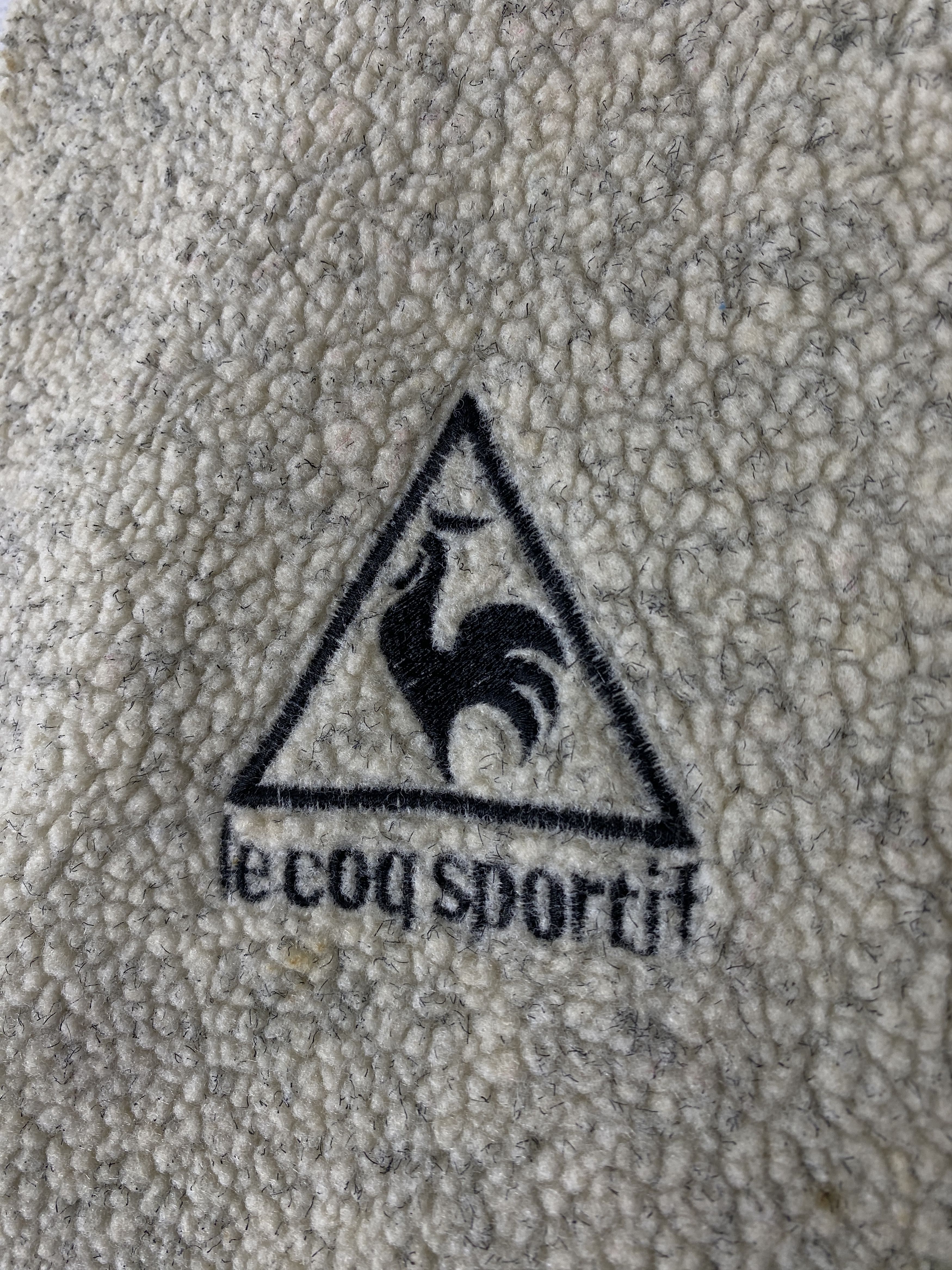 Le Coq Sportif Vintage Le Coq Sportif Fleece Jacket K0175 Size US L / EU 52-54 / 3 - 3 Thumbnail