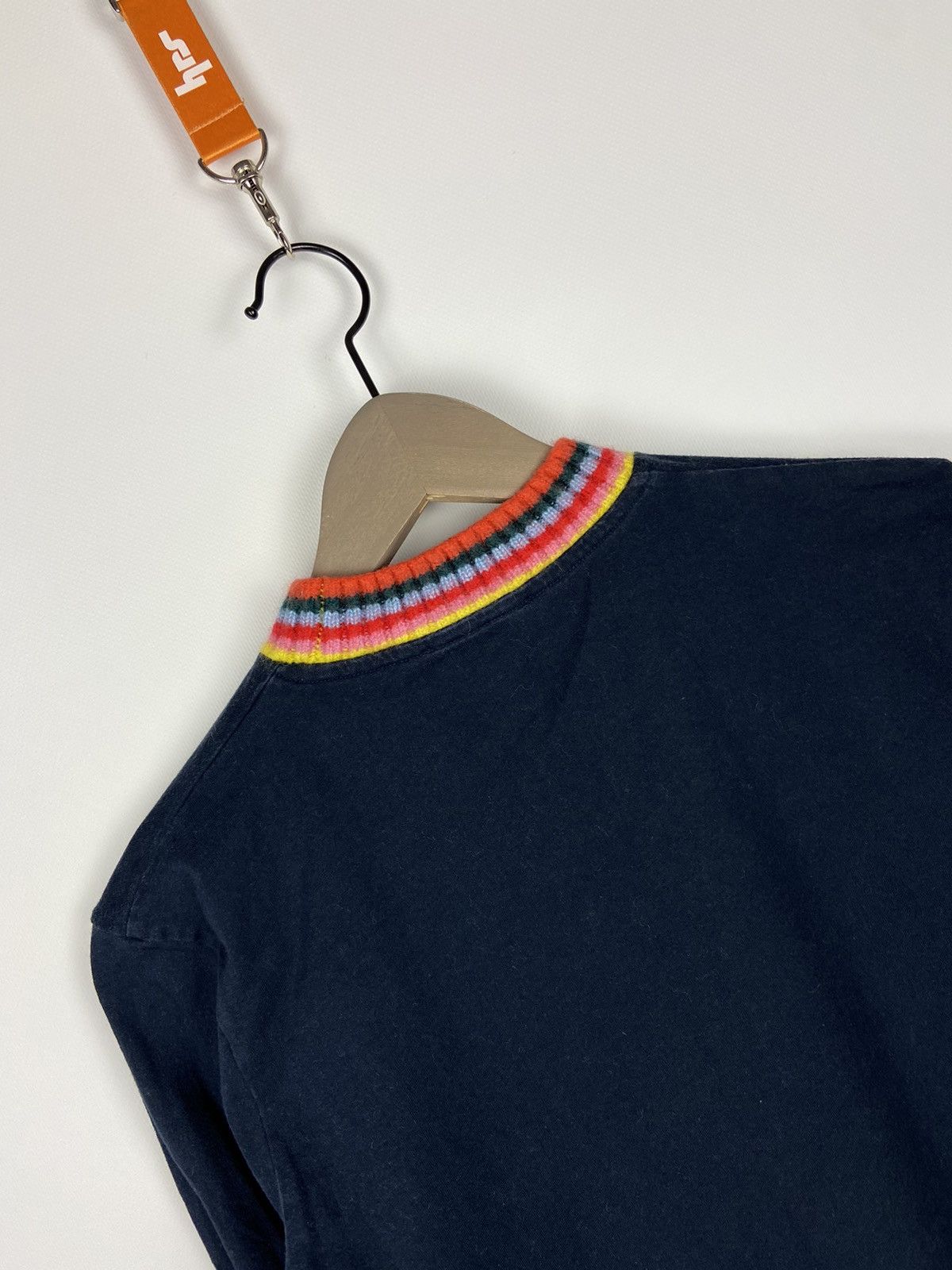 Designer × Mira Mikati Mira Mikati Graphic Print Mock Neck Sweatshirt Blue Womens Size XS / US 0-2 / IT 36-38 - 12 Thumbnail