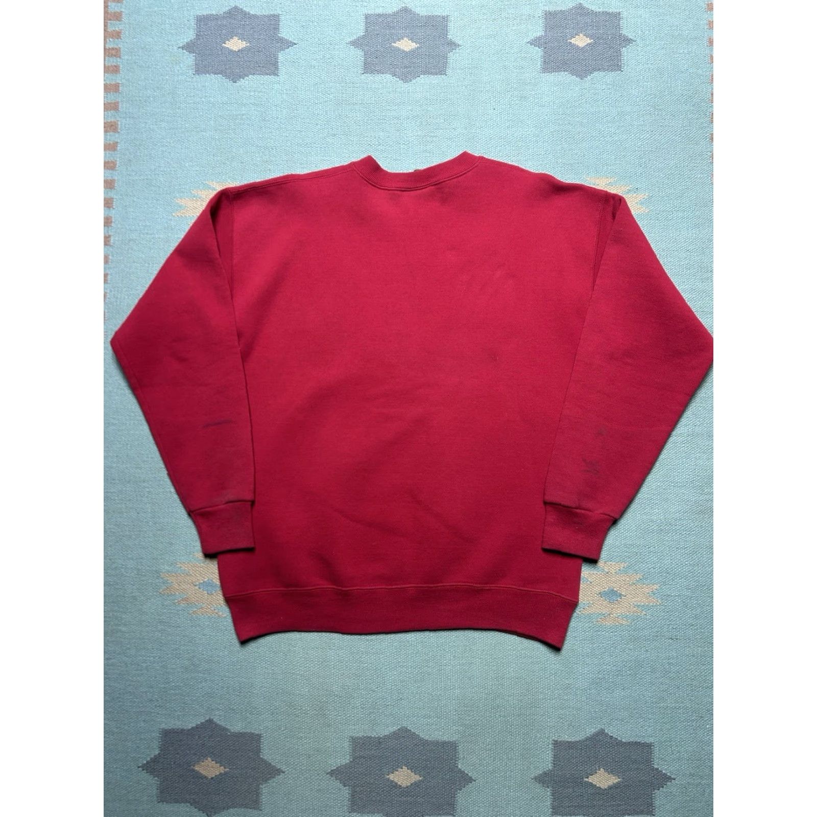 Lee VINTAGE Lee Sweatshirt 90s Crewneck Red Heavyweight XL Mens Size US XL / EU 56 / 4 - 7 Thumbnail