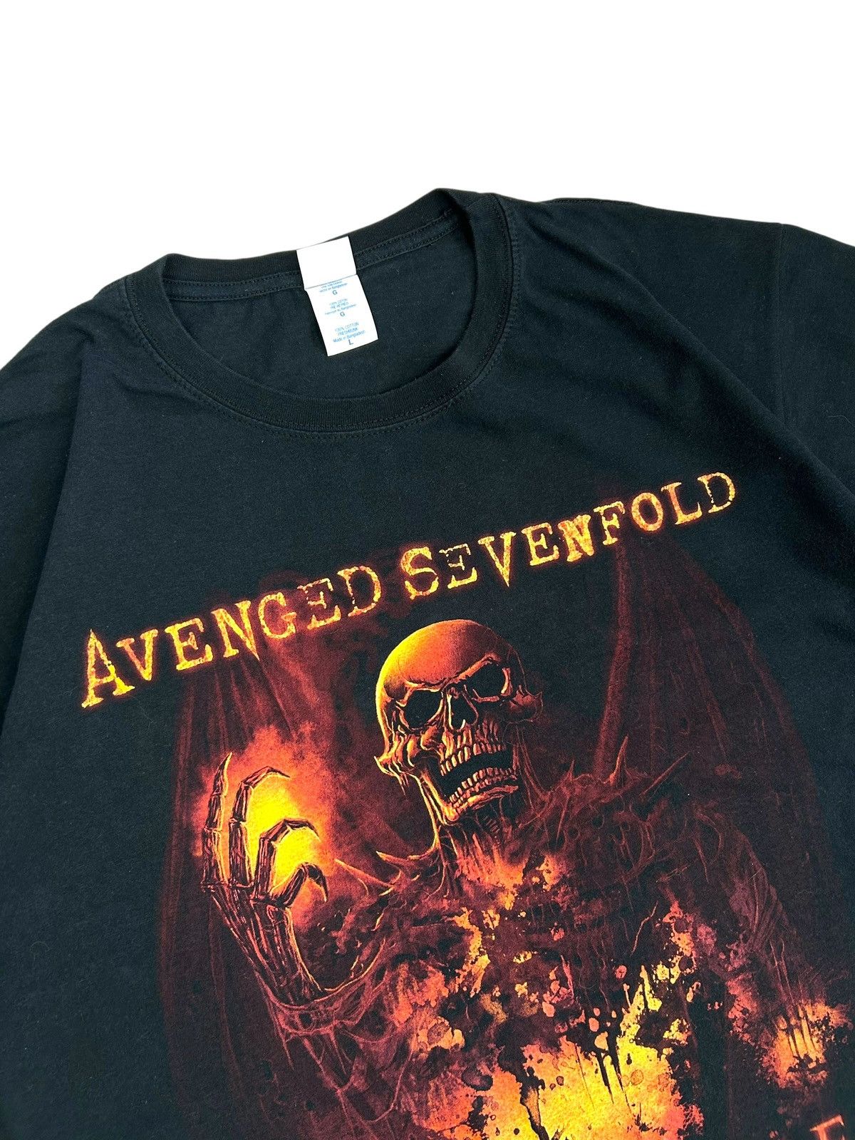 Band Tees Vintage 2011 Avenged Sevenfold Nightmare rock metal tee Size US L / EU 52-54 / 3 - 2 Thumbnail