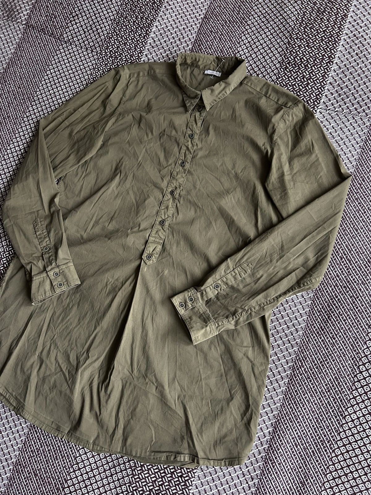 Transit Vintage Transit Military Style Japanese Dress AvantGarde Size L / US 10 / IT 46 - 2 Thumbnail