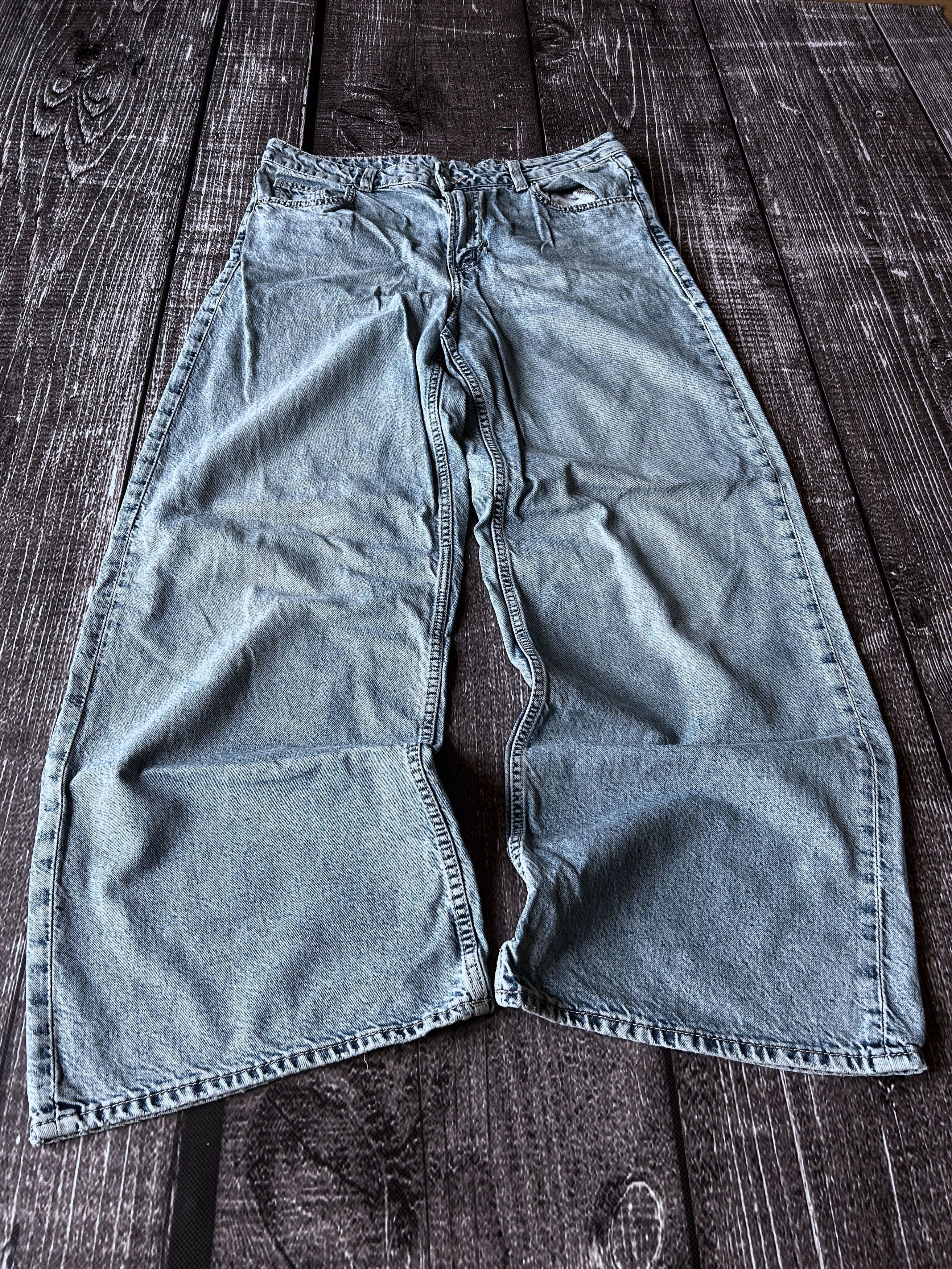 Vintage VTG Rick Owens Junya Watanabe Style Flared Washed Jeans Size US 32 / EU 48 - 2 Thumbnail